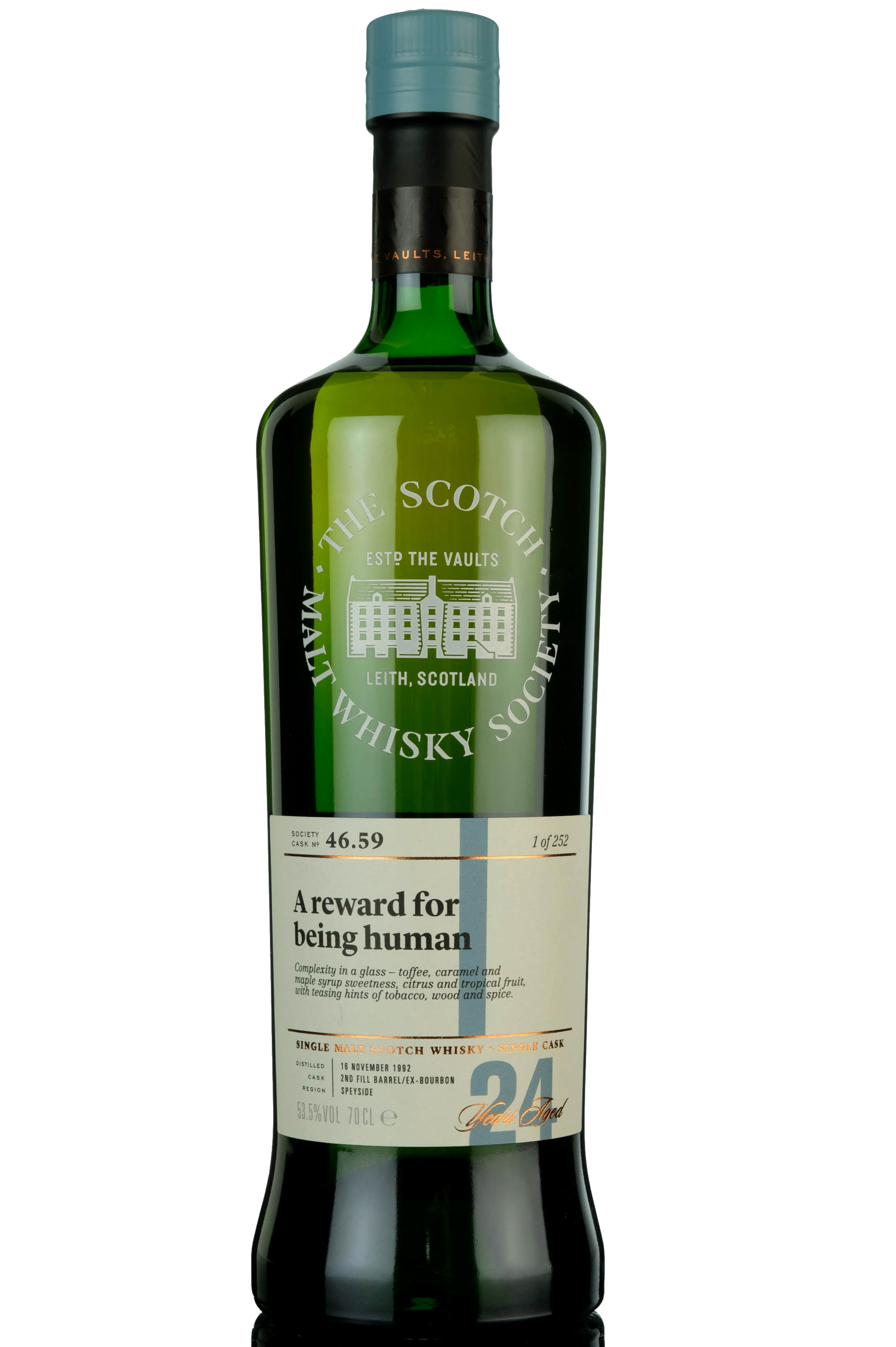Glenlossie 1992 - 24 Year Old - SMWS 46.59 - A Reward For Being Human