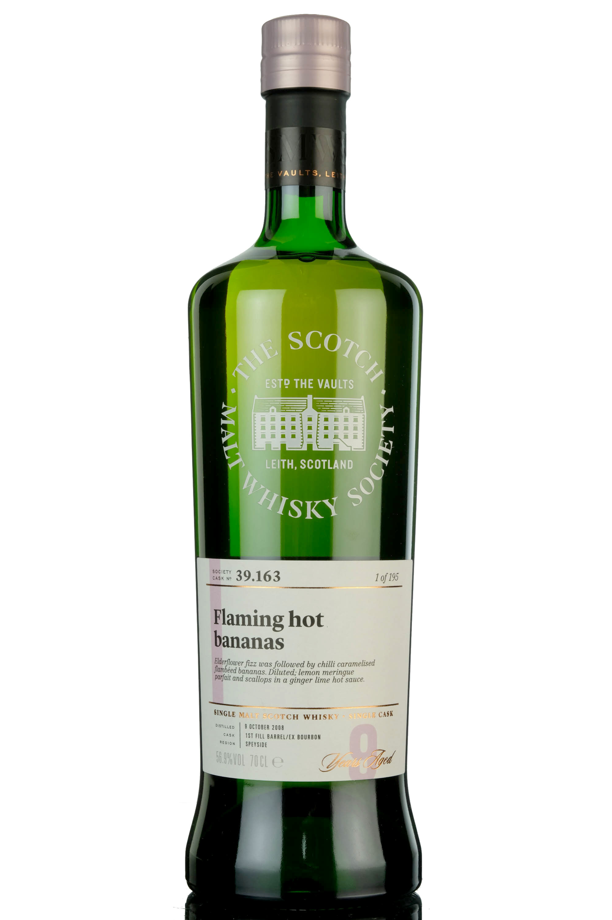 Linkwood 2008 - 9 Year Old - SMWS 39.163 - Flaming Hot Bananas