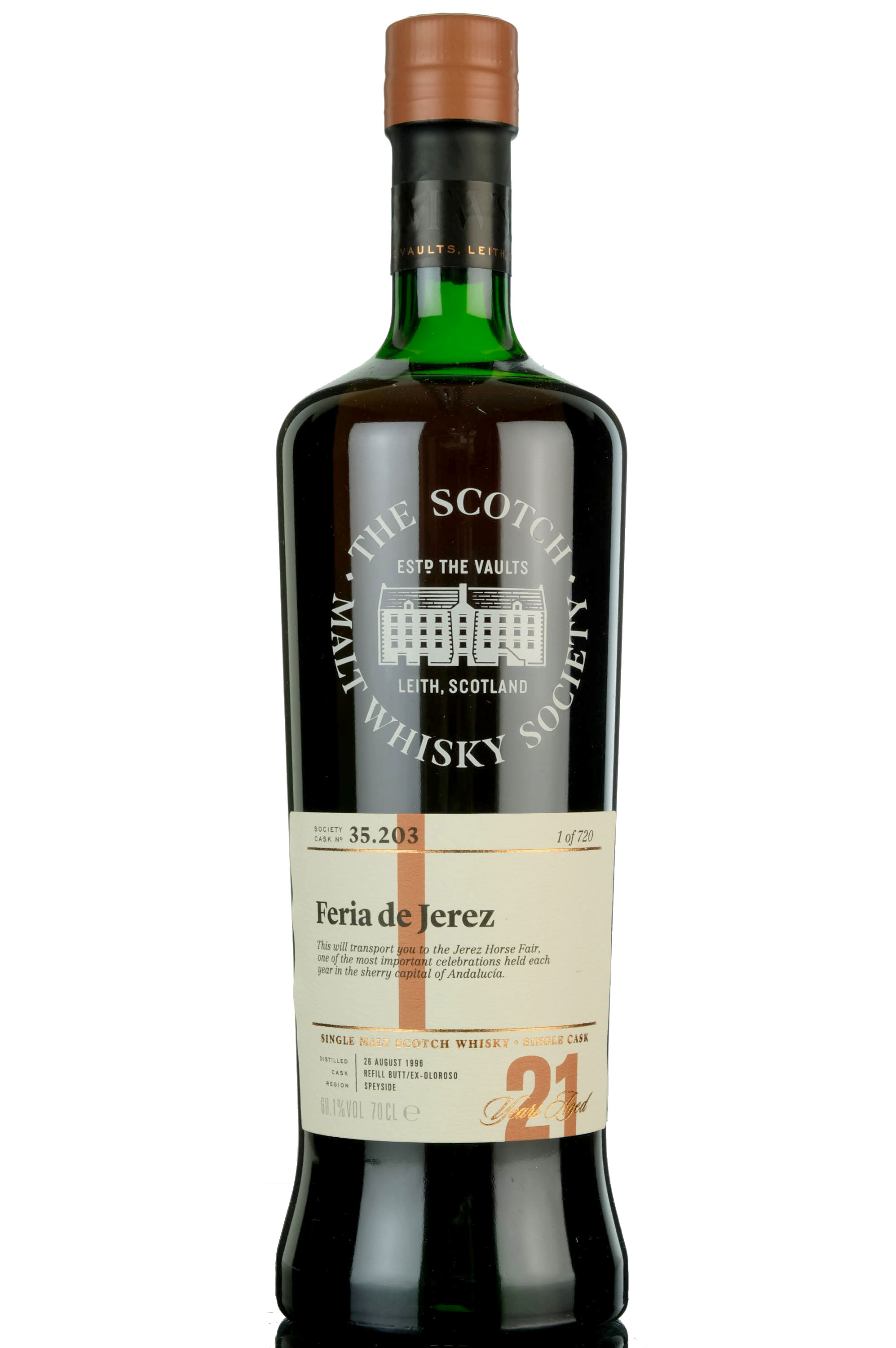 Glen Moray 1996 - 21 Year Old - SMWS 35.203 - Feria De Jerez