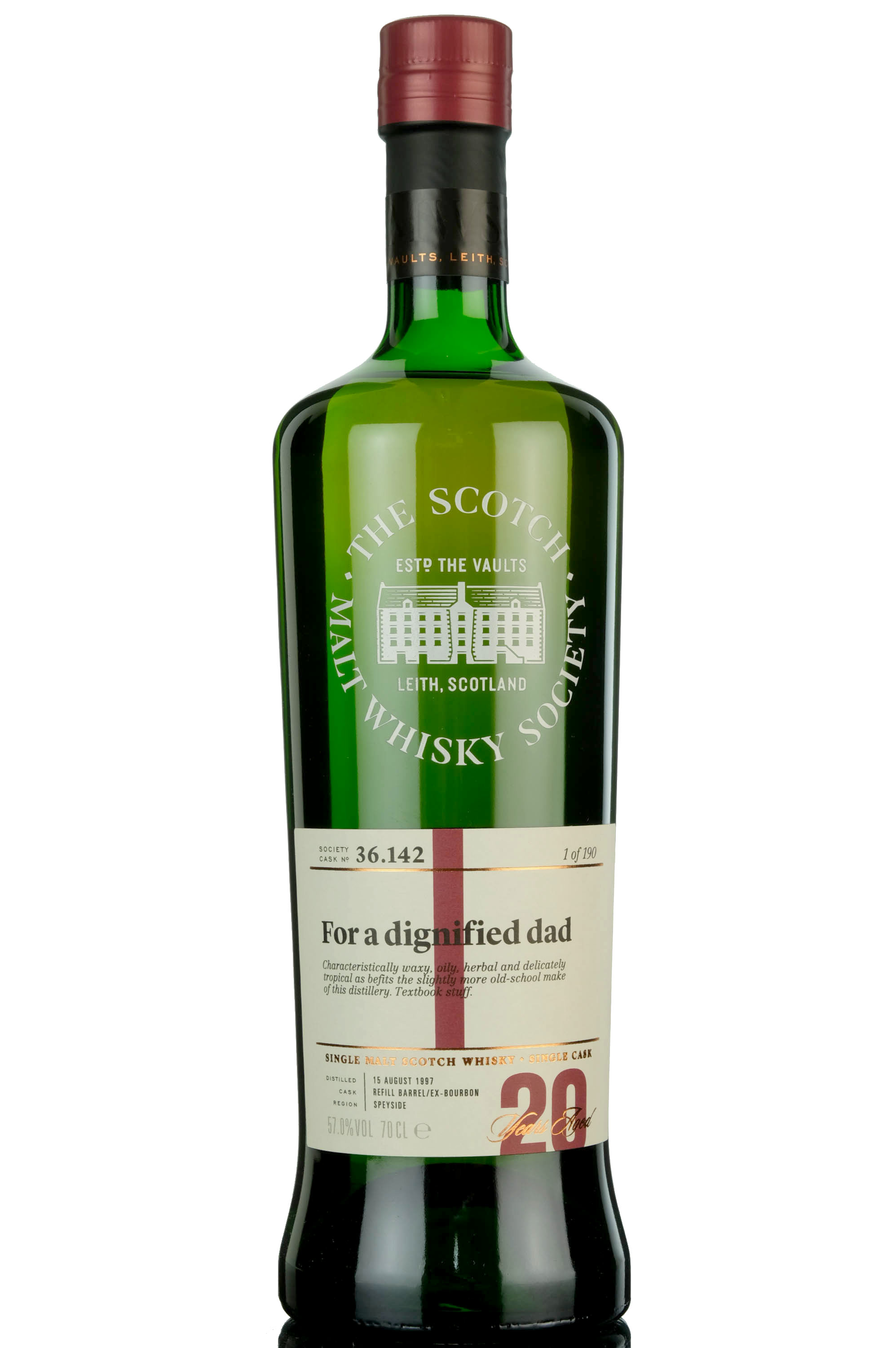Benrinnes 1997 - 20 Year Old - SMWS 36.142 - For A Dignified Dad
