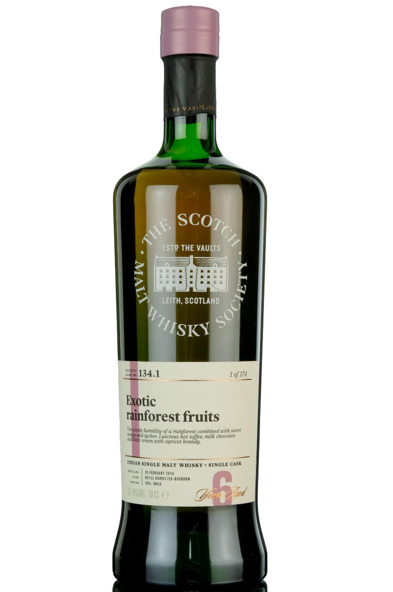 Paul John 2010 - 6 Year Old - SMWS 134.1 - Exotic Rainforest Fruits