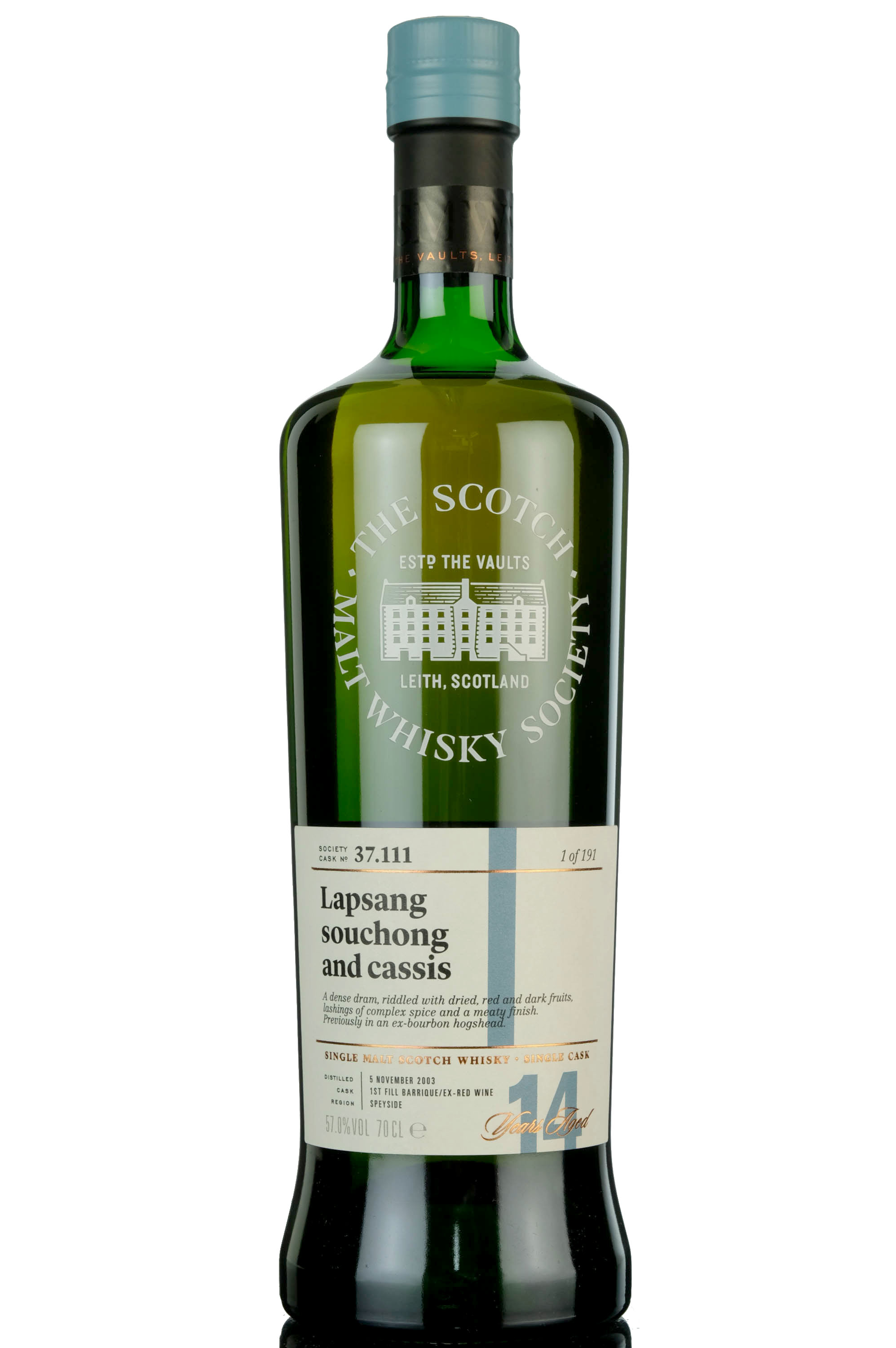 Cragganmore 2003 - 14 Year Old - SMWS 37.11 - Lapsang Souchong And Cassis