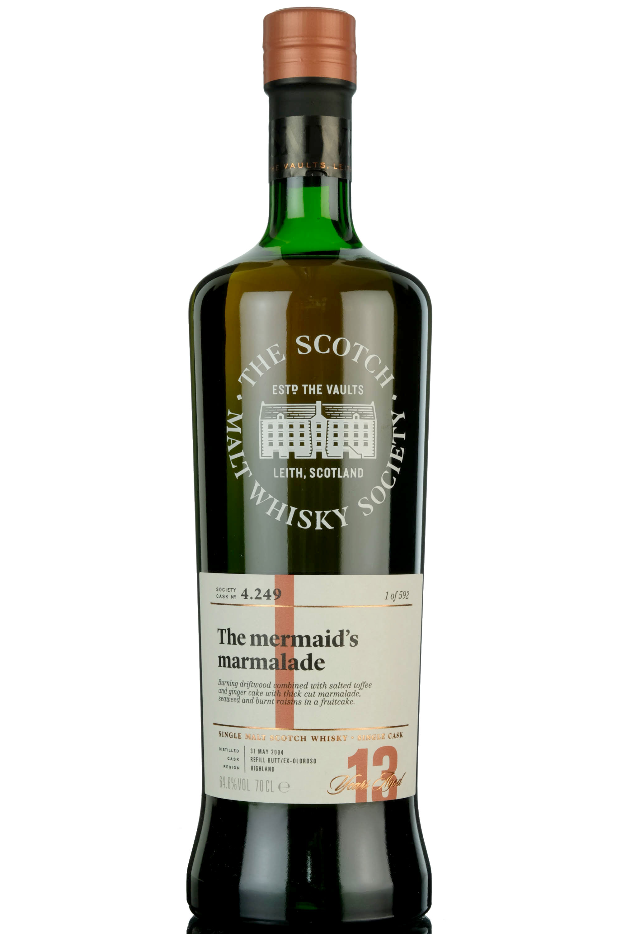 Highland Park 2004 - 13 Year Old - SMWS 4.249 - The Mermaids Marmalade
