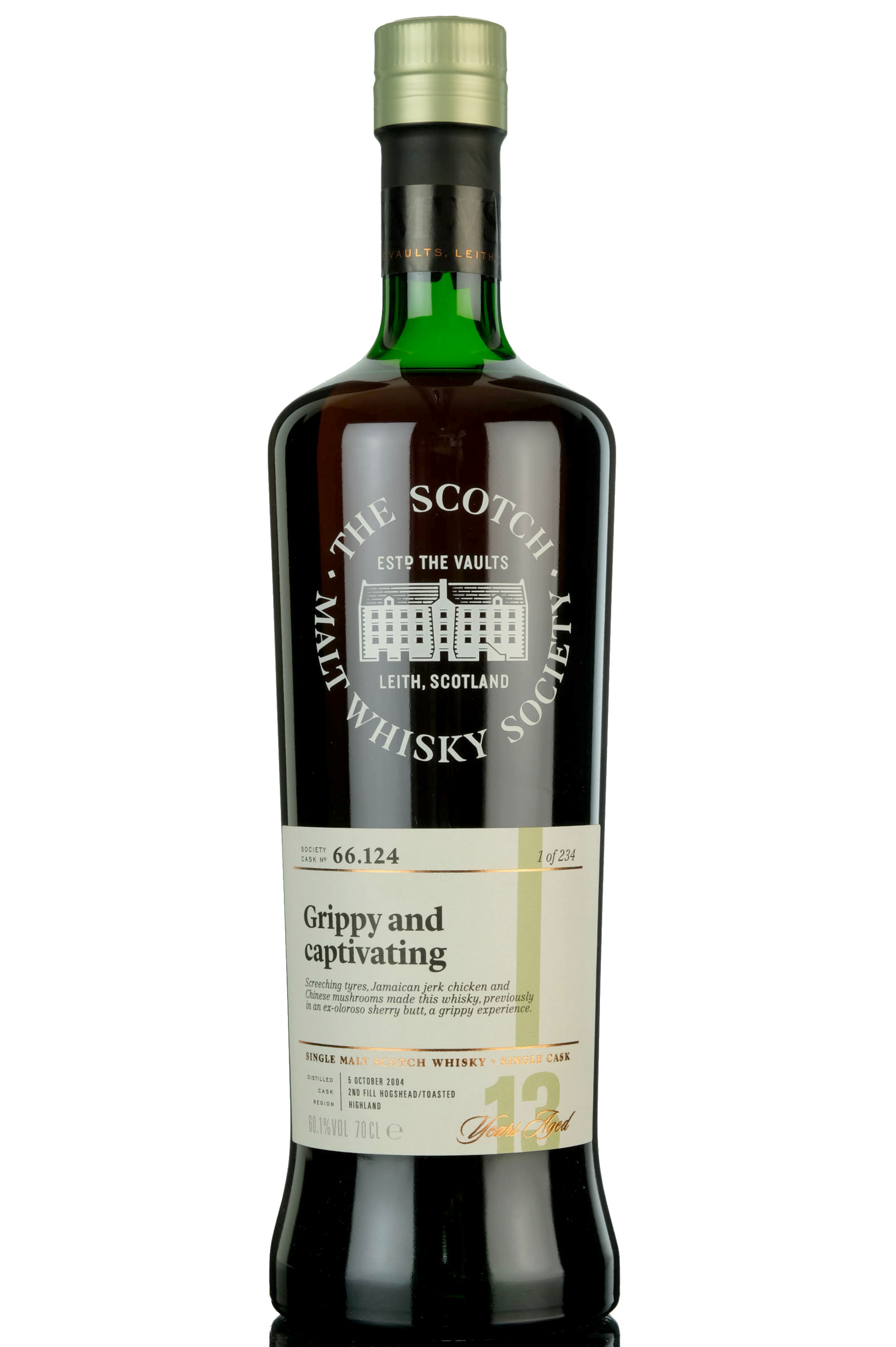 Ardmore 2004 - 13 Year Old - SMWS 66.124 - Grippy And Captivating