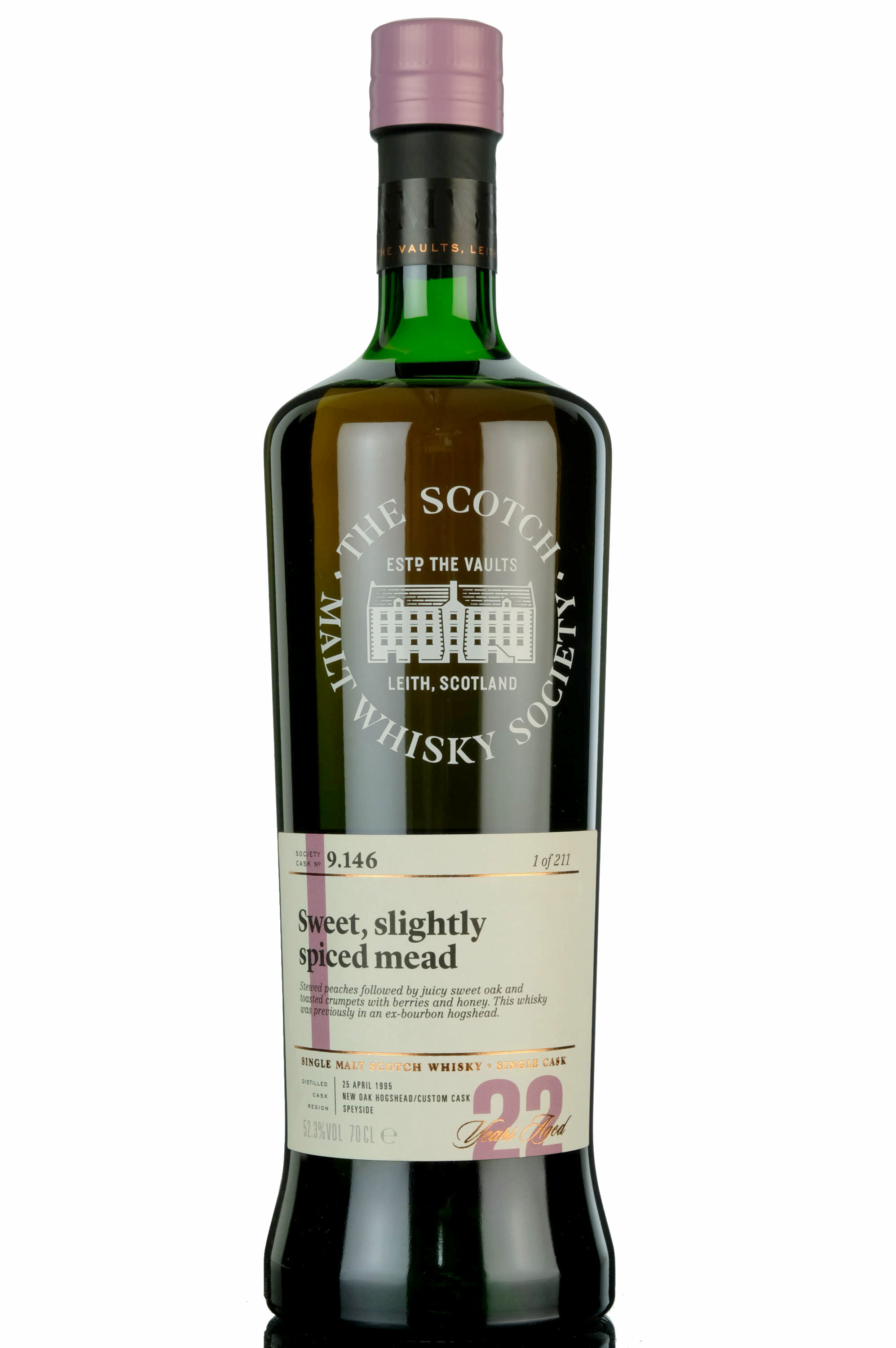 Glen Grant 1995 - 22 Year Old - SMWS 9.146 - Sweet, Slightly Spiced Mead