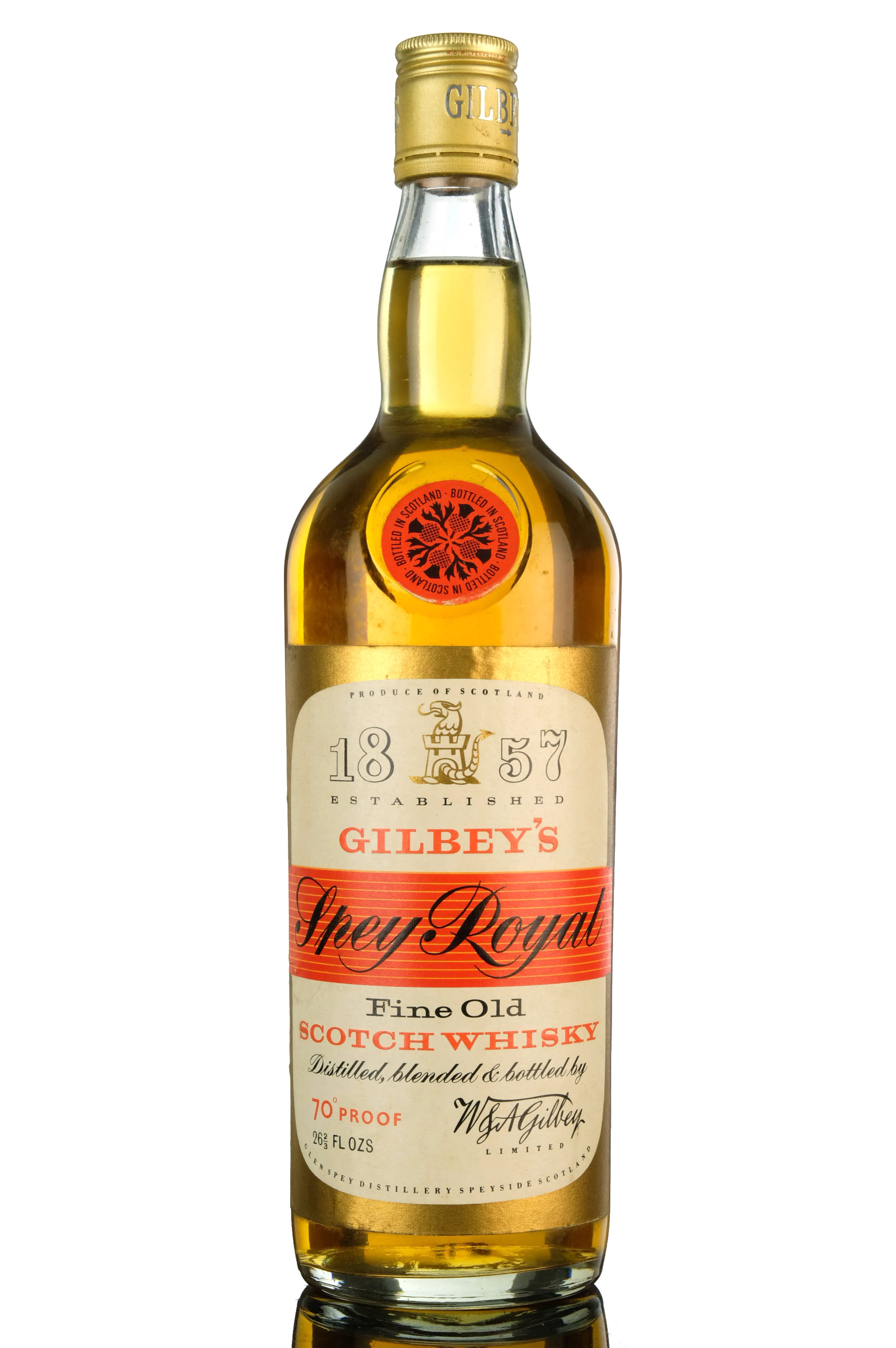 Gilbeys Spey Royal - 1970s
