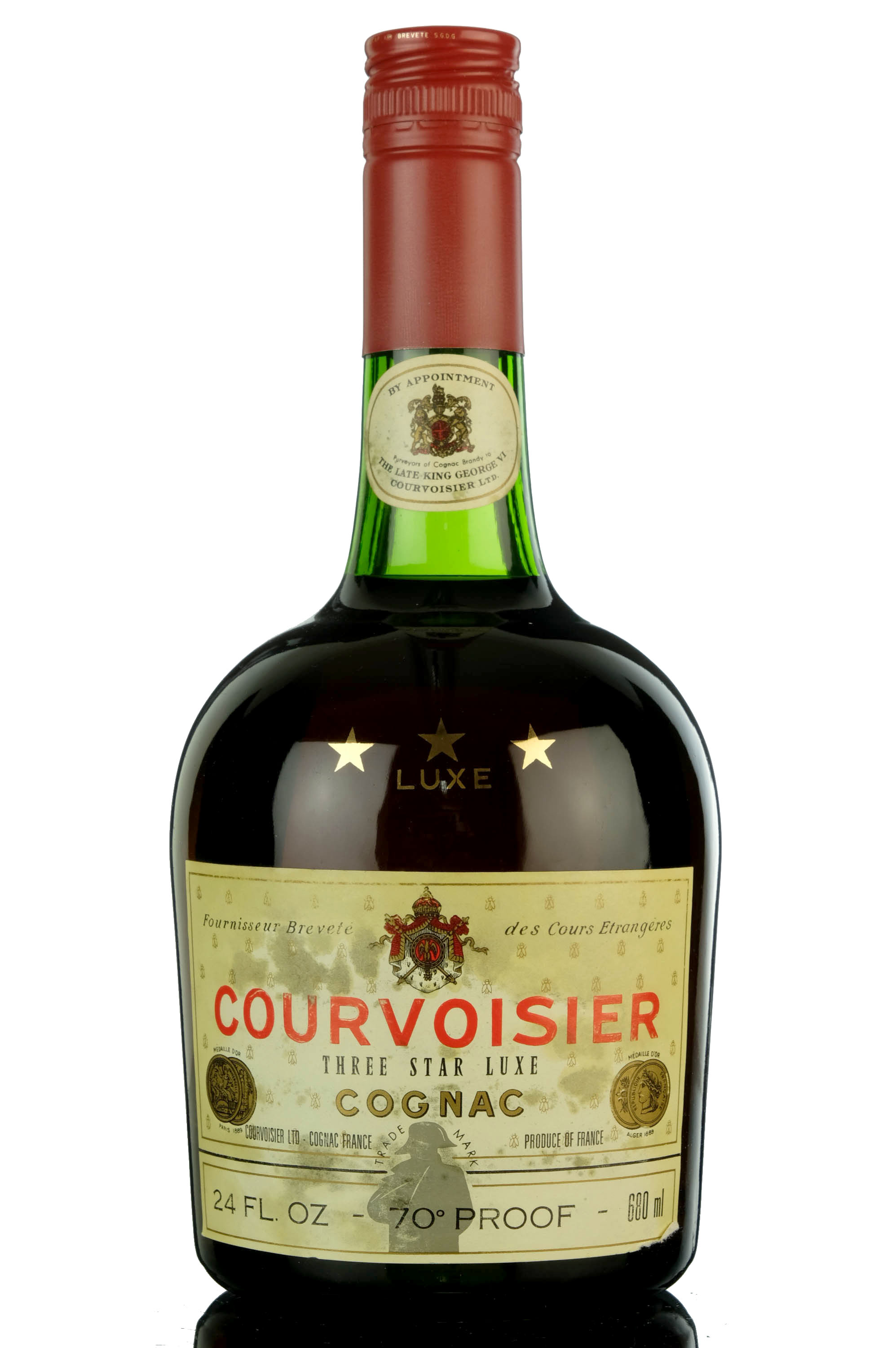 Courvoisier 3 Star Cognac - 1970s