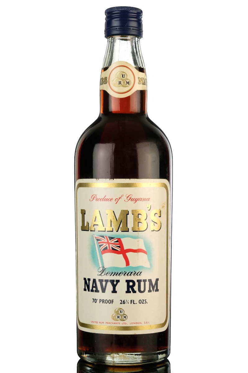 Lambs Demerara Navy Rum - Post 1966
