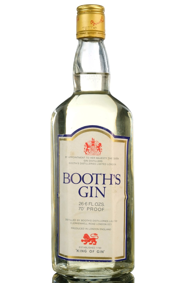 Booths Gin - 1970s
