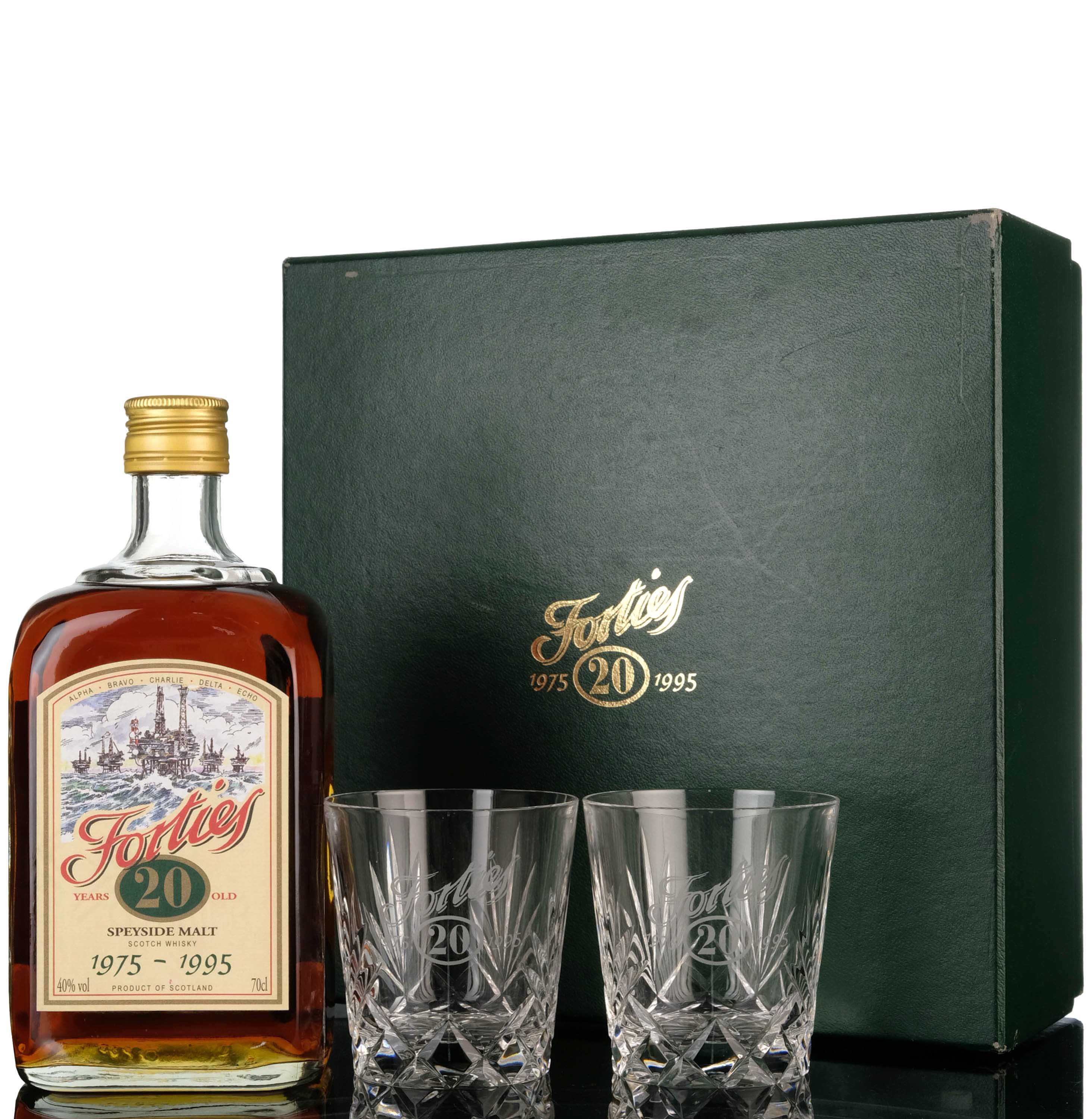 Glenfarclas Forties 1975-1995 - 20 Year Old - BP Oil