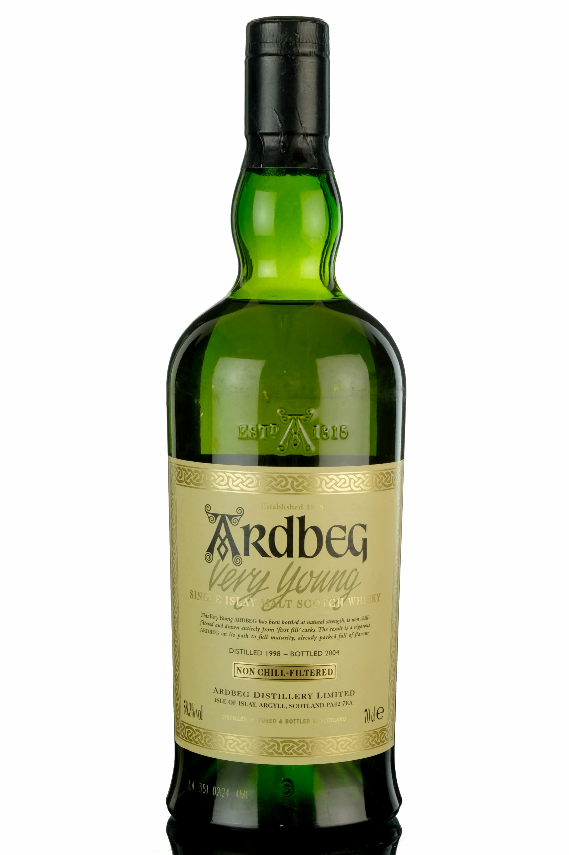 Ardbeg 1998-2004 - Very Young