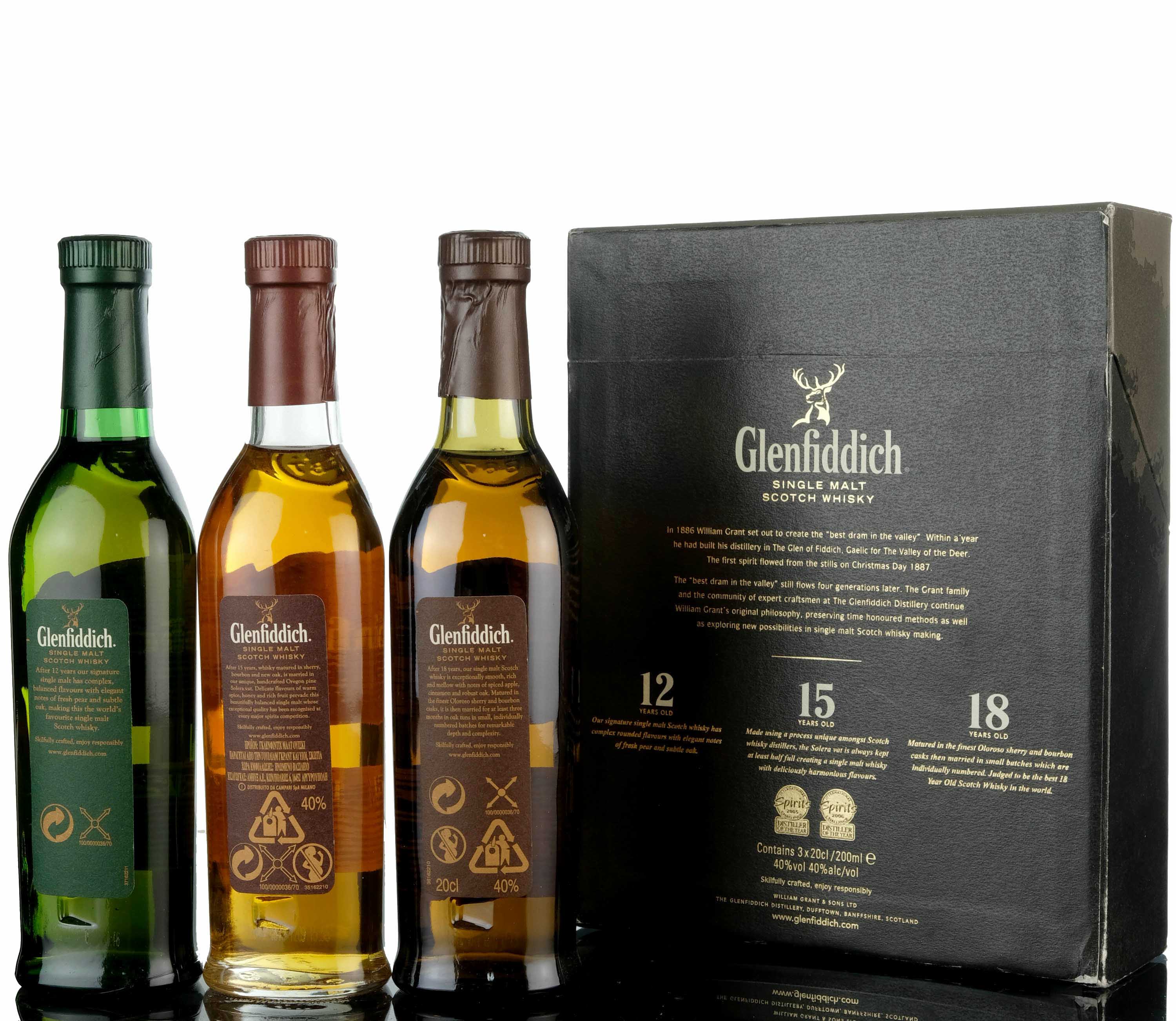 Glenfiddich 20cl Collection