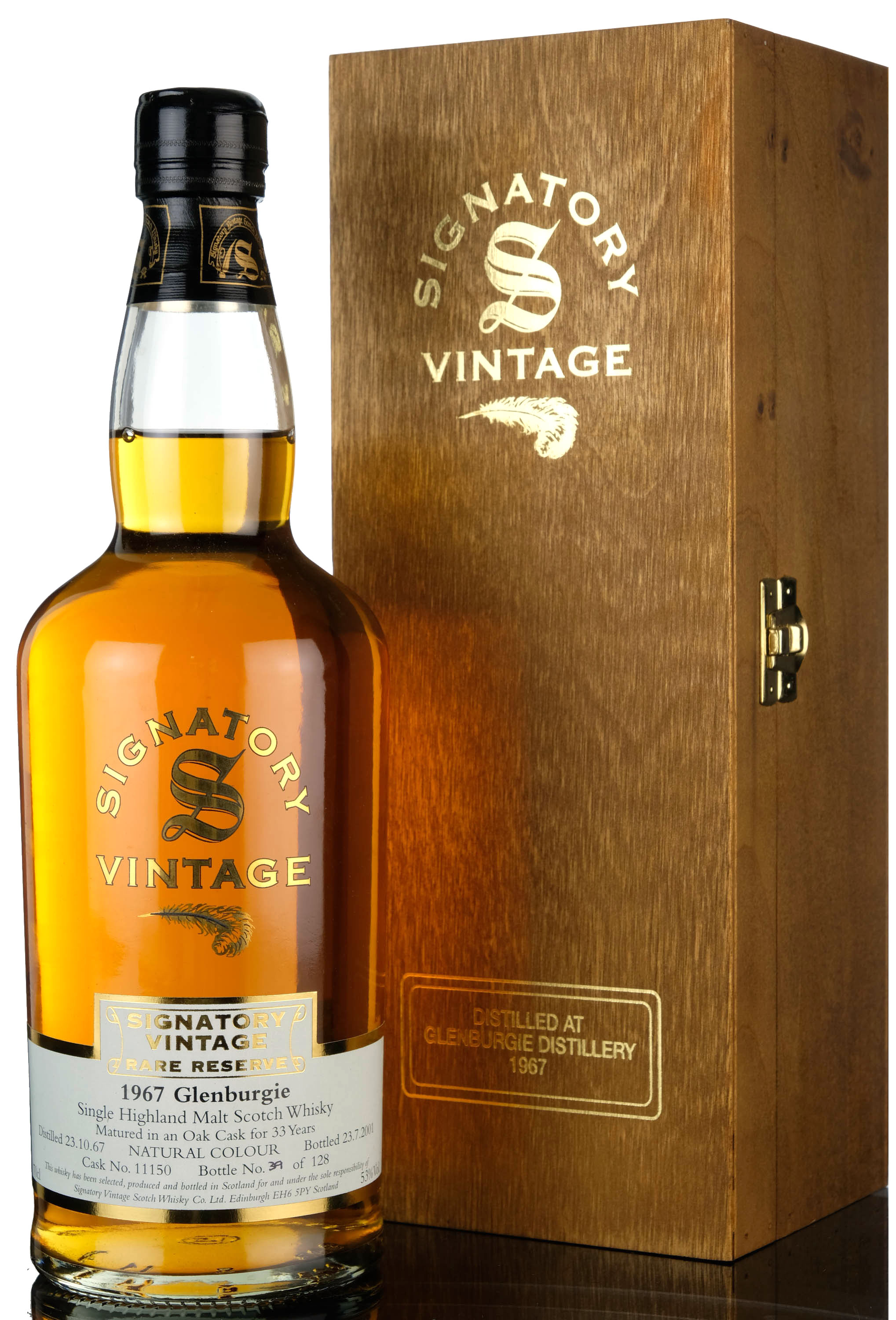 Glenburgie 1967 - 2001 33 Signatory Vintage