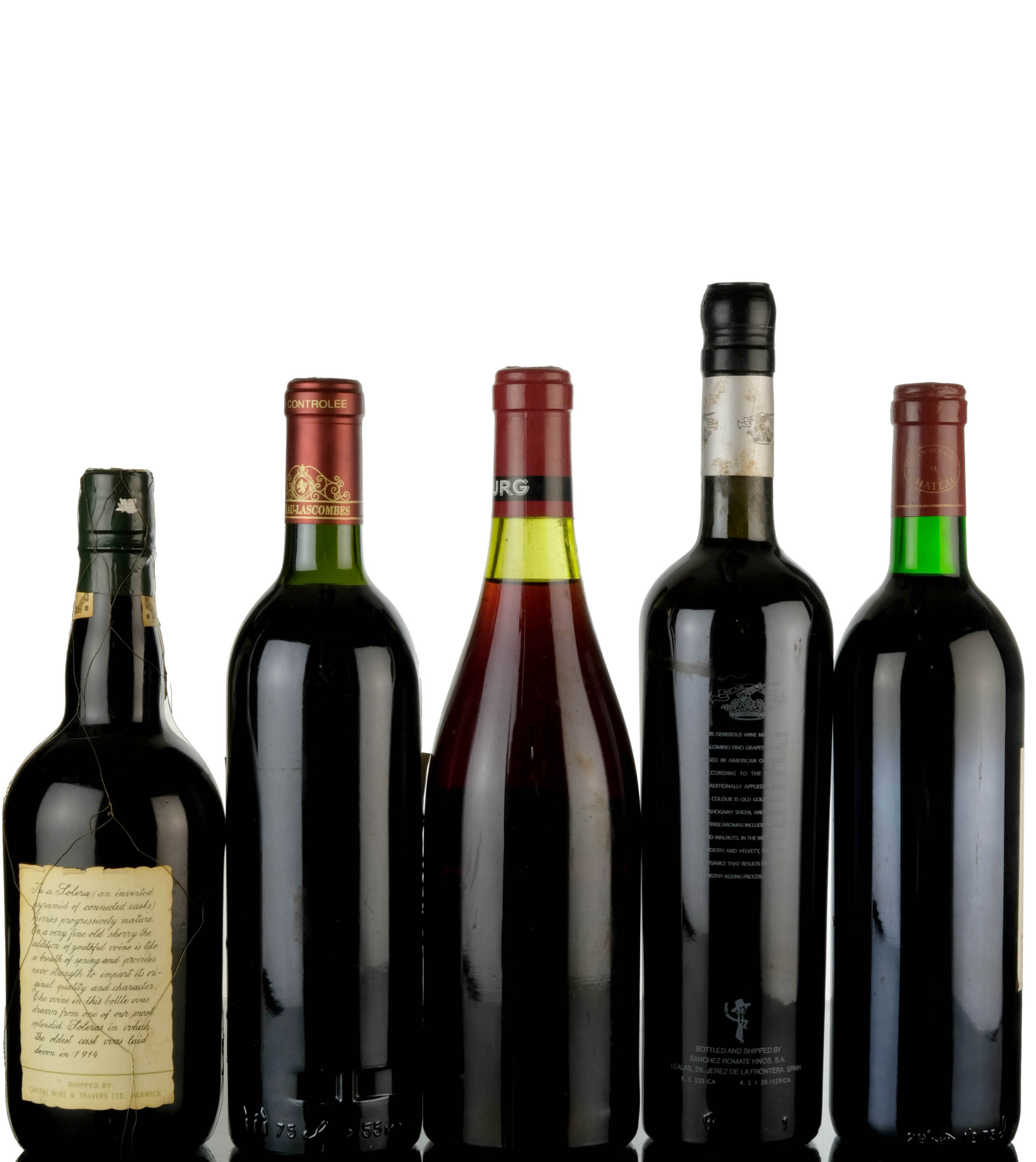 5 x Assorted Spirits