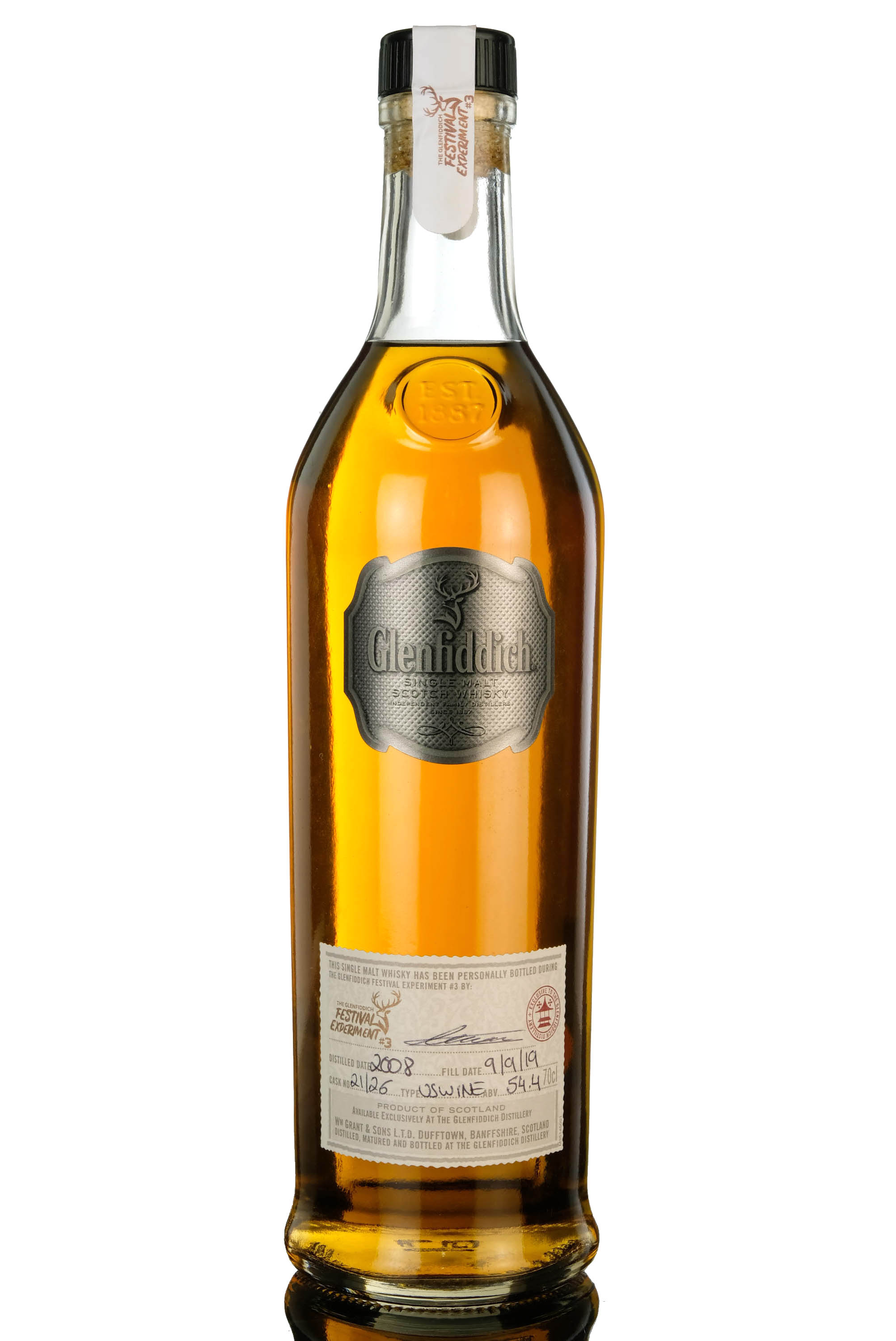 Glenfiddich 2008-2019 - Festival Experiment #3 - Single Cask 21126
