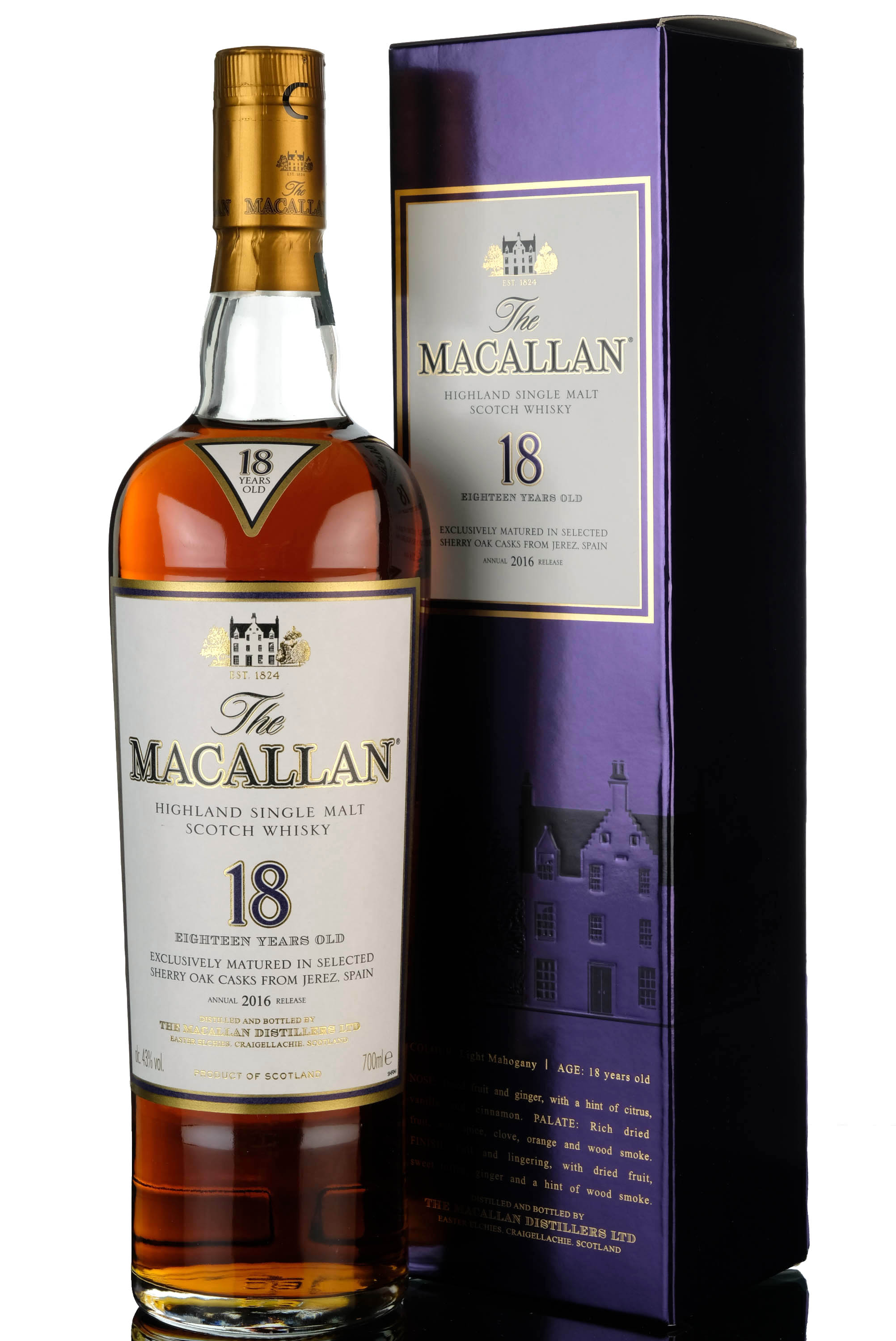 Macallan 18 Year Old - 2016 Release
