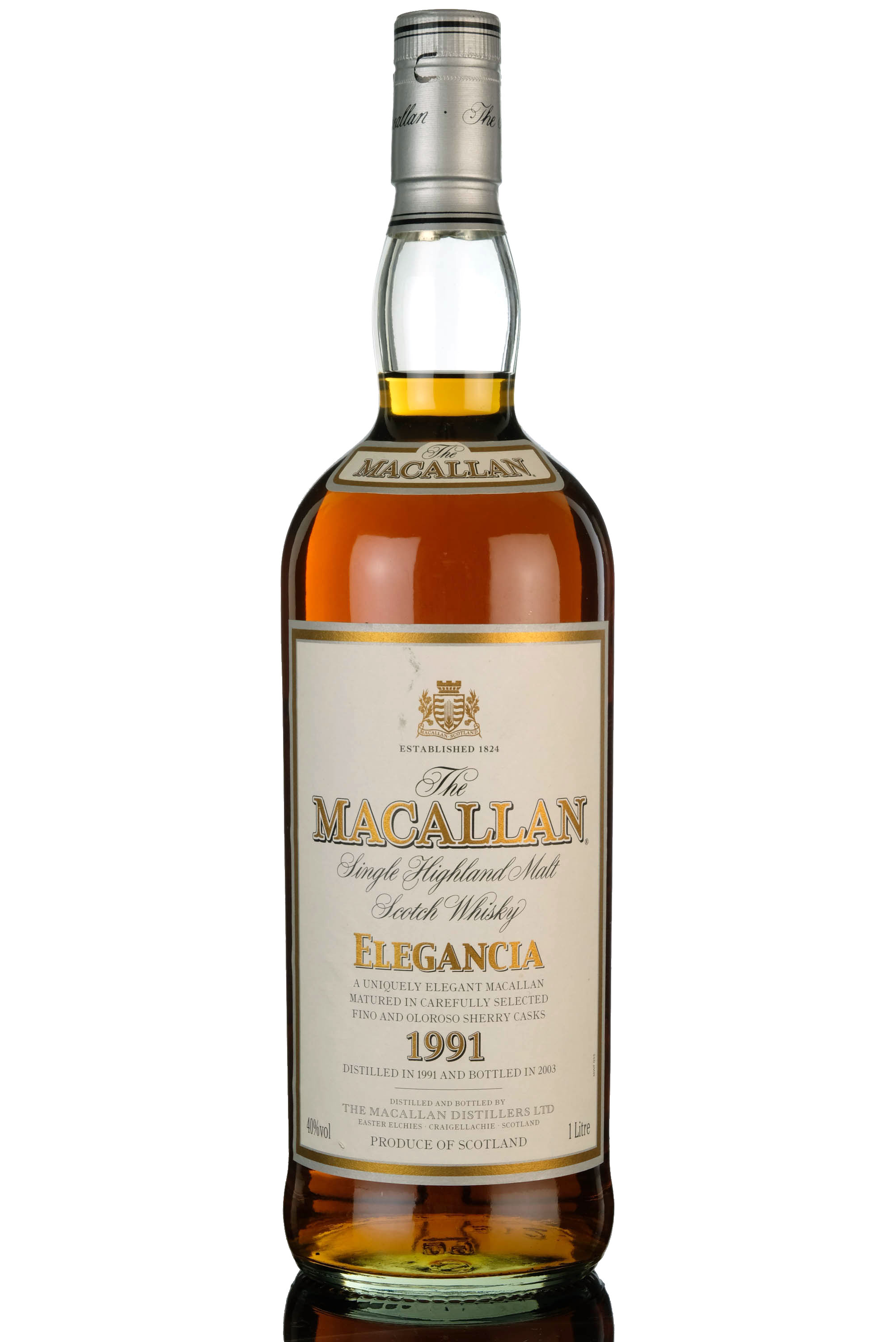 Macallan 1991-2003 - Elegancia - 1 Litre