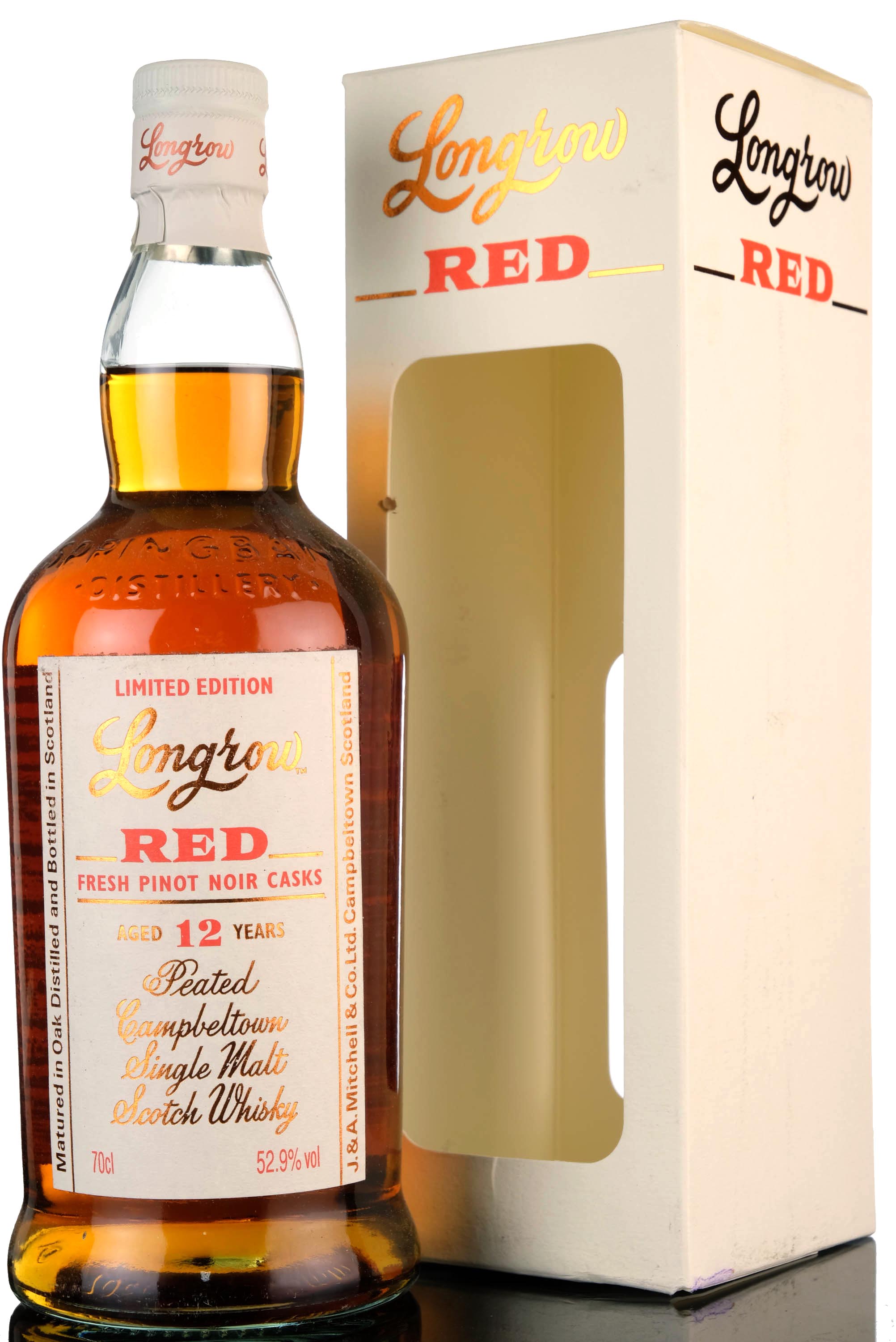 Longrow Red - 12 Year Old - Fresh Pinot Noir - 2015 Release