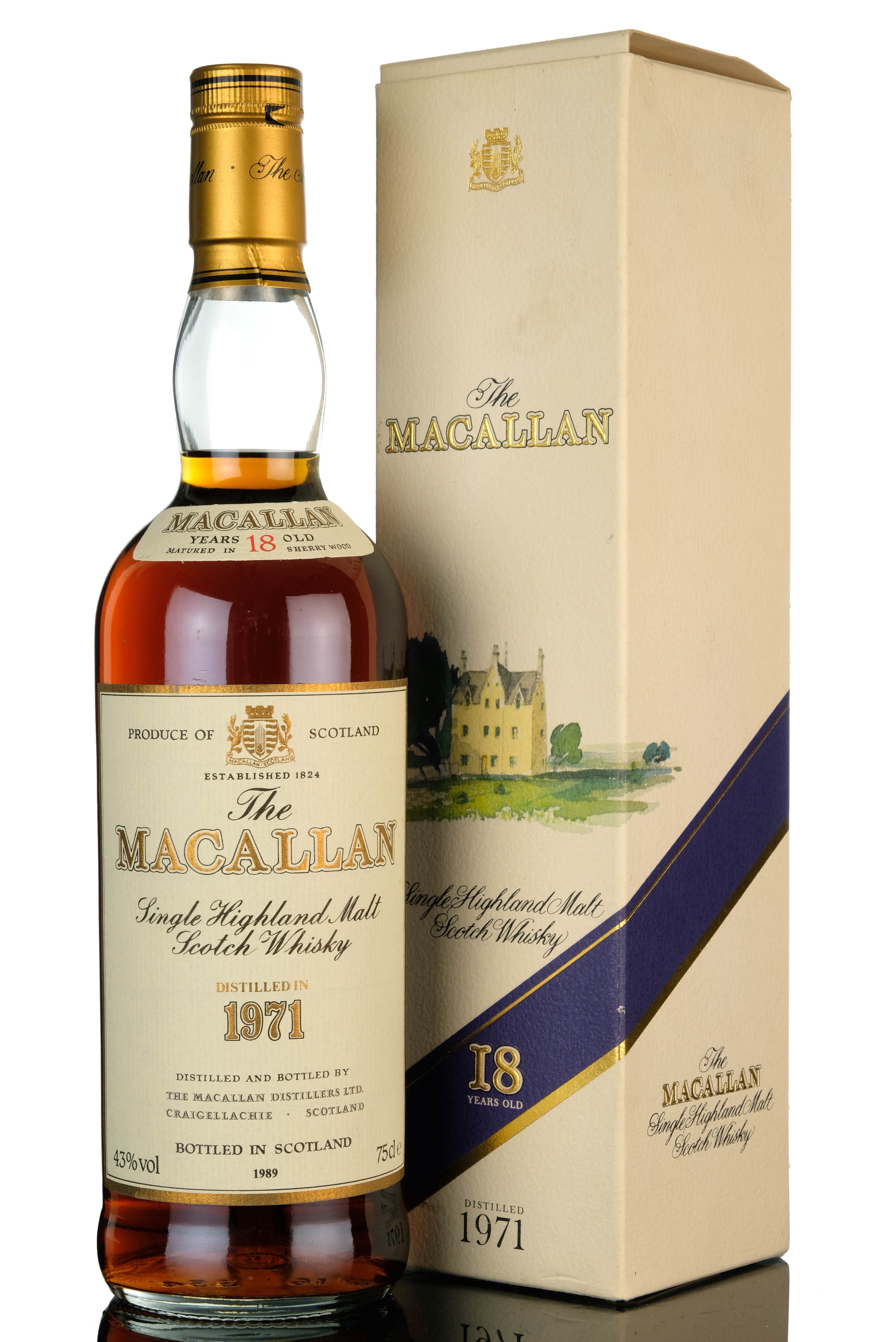 Macallan 1971-1989 - 18 Year Old