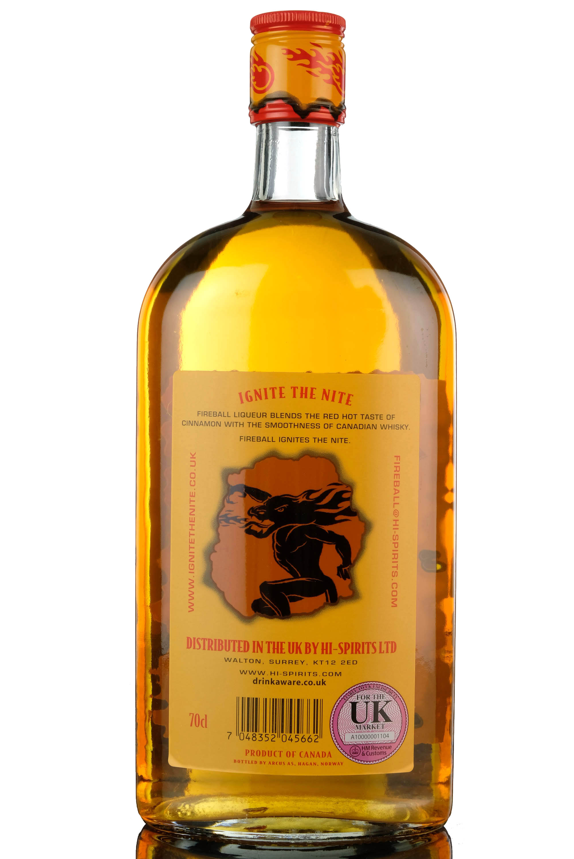 Fireball Cinnamon Whisky Liqueur