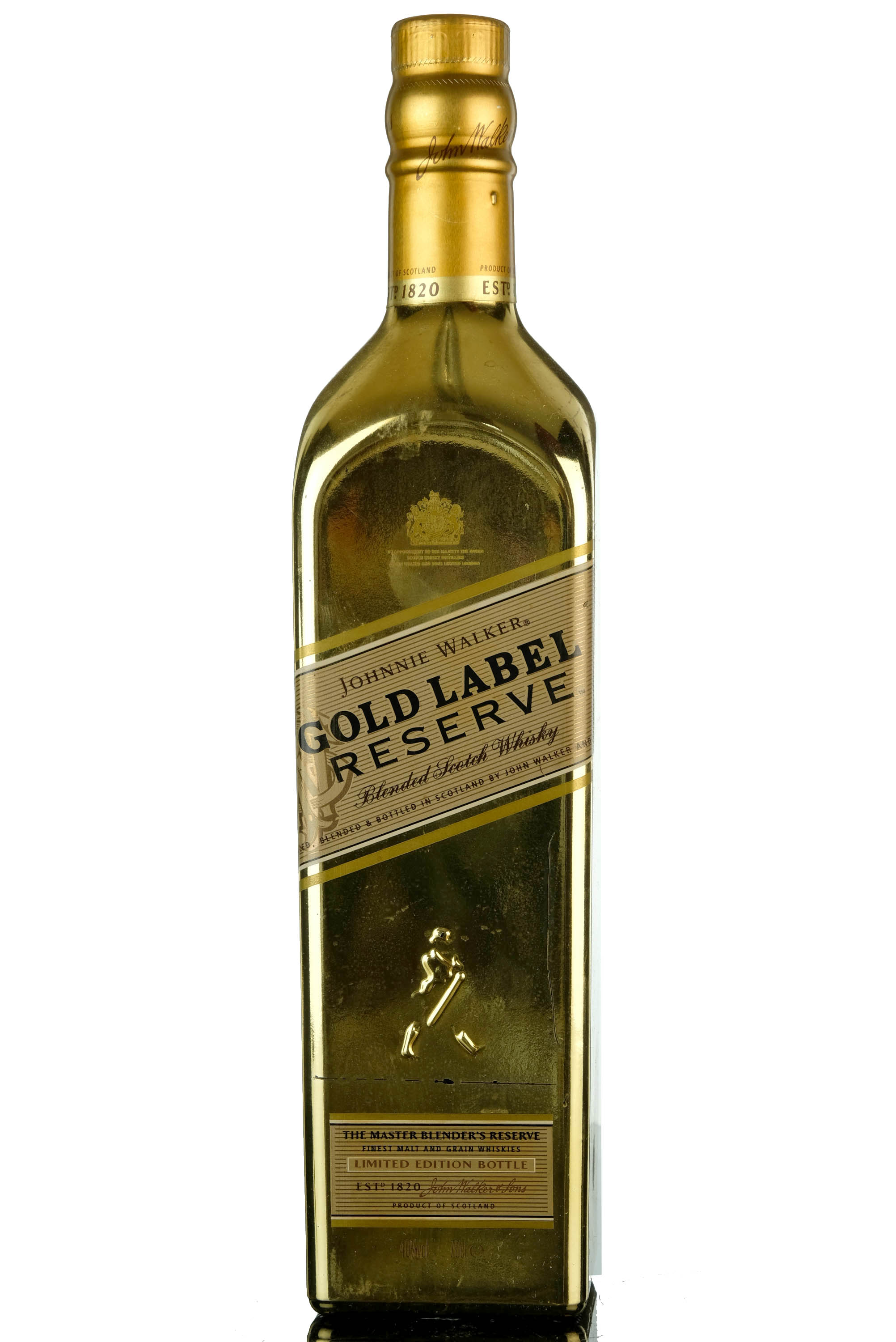 Johnnie Walker Gold Label Reserve - The Master Blenders Reserve - Limited Edition Gold Bot