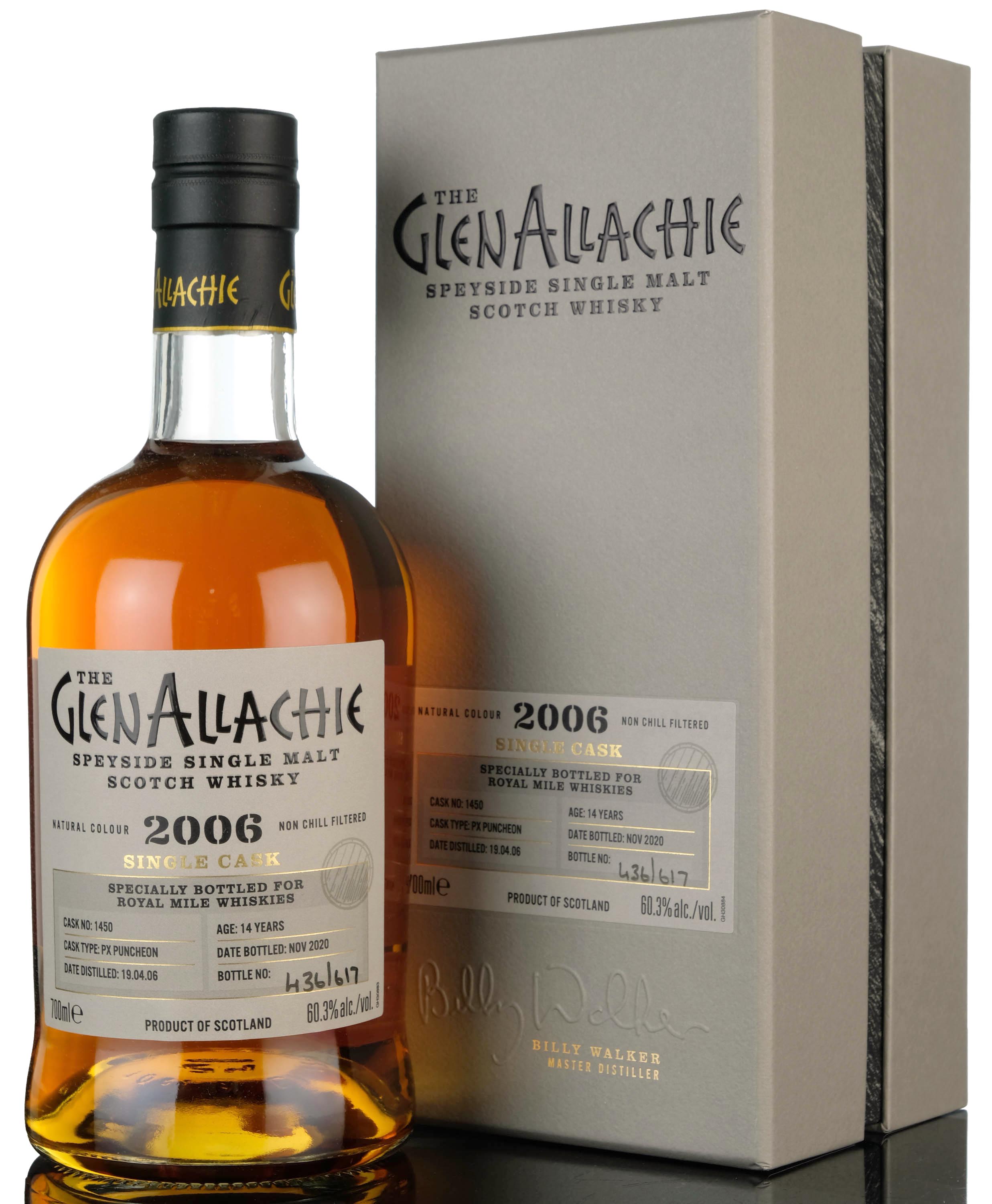 Glenallachie 2006 - 2020 14 Single Cask 1450