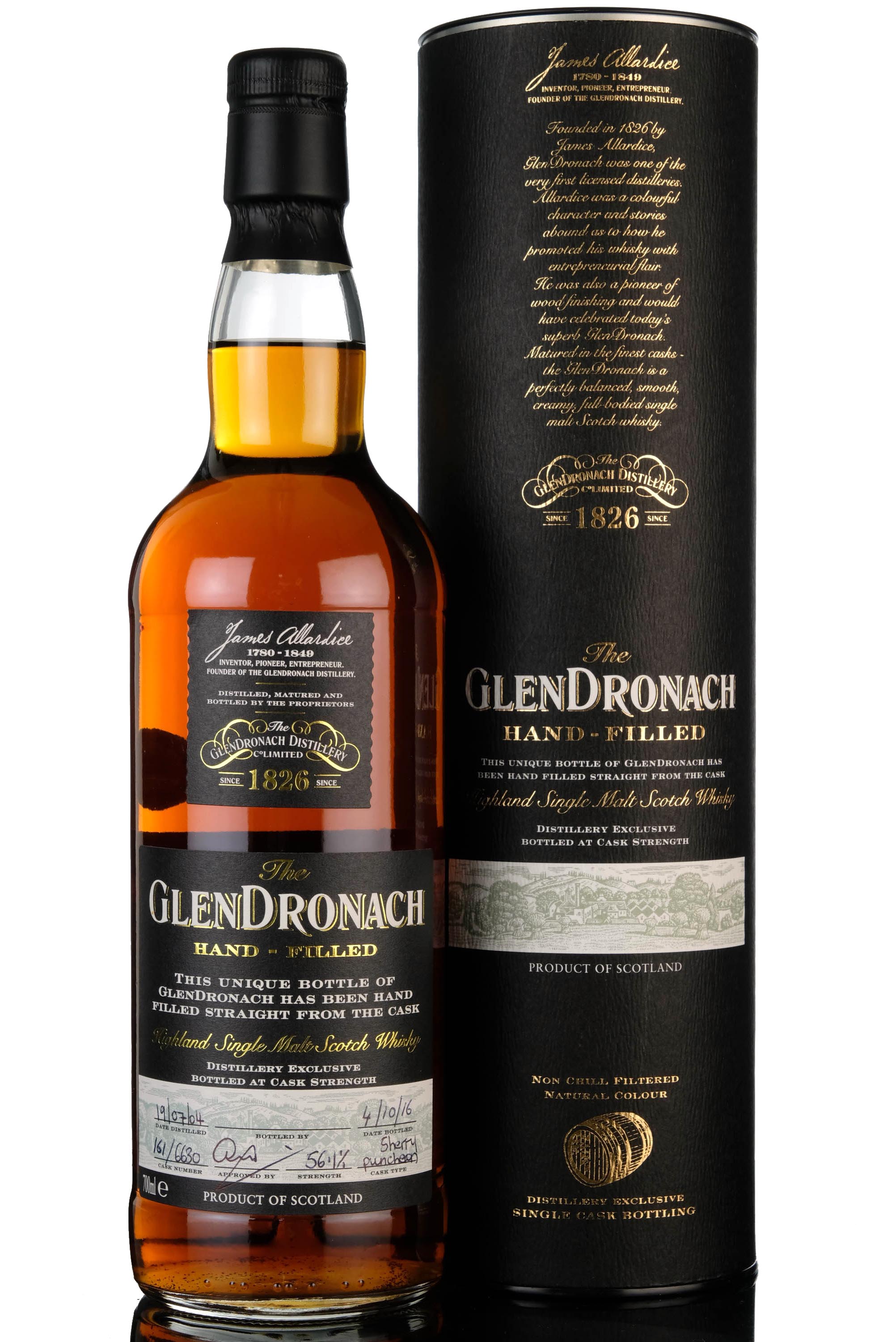 Glendronach 20042016 Hand Filled Single Cask 6630