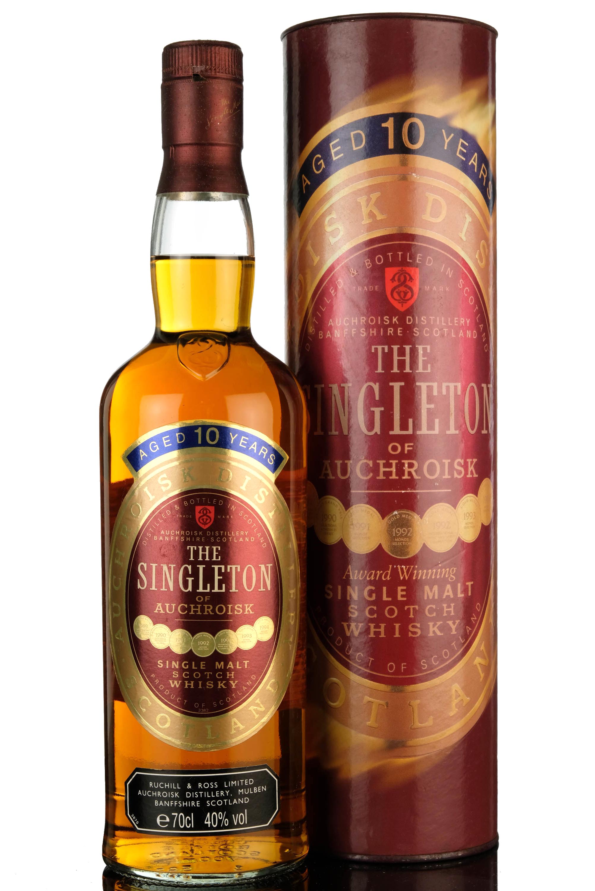 Singleton Of Auchroisk 10 Year Old