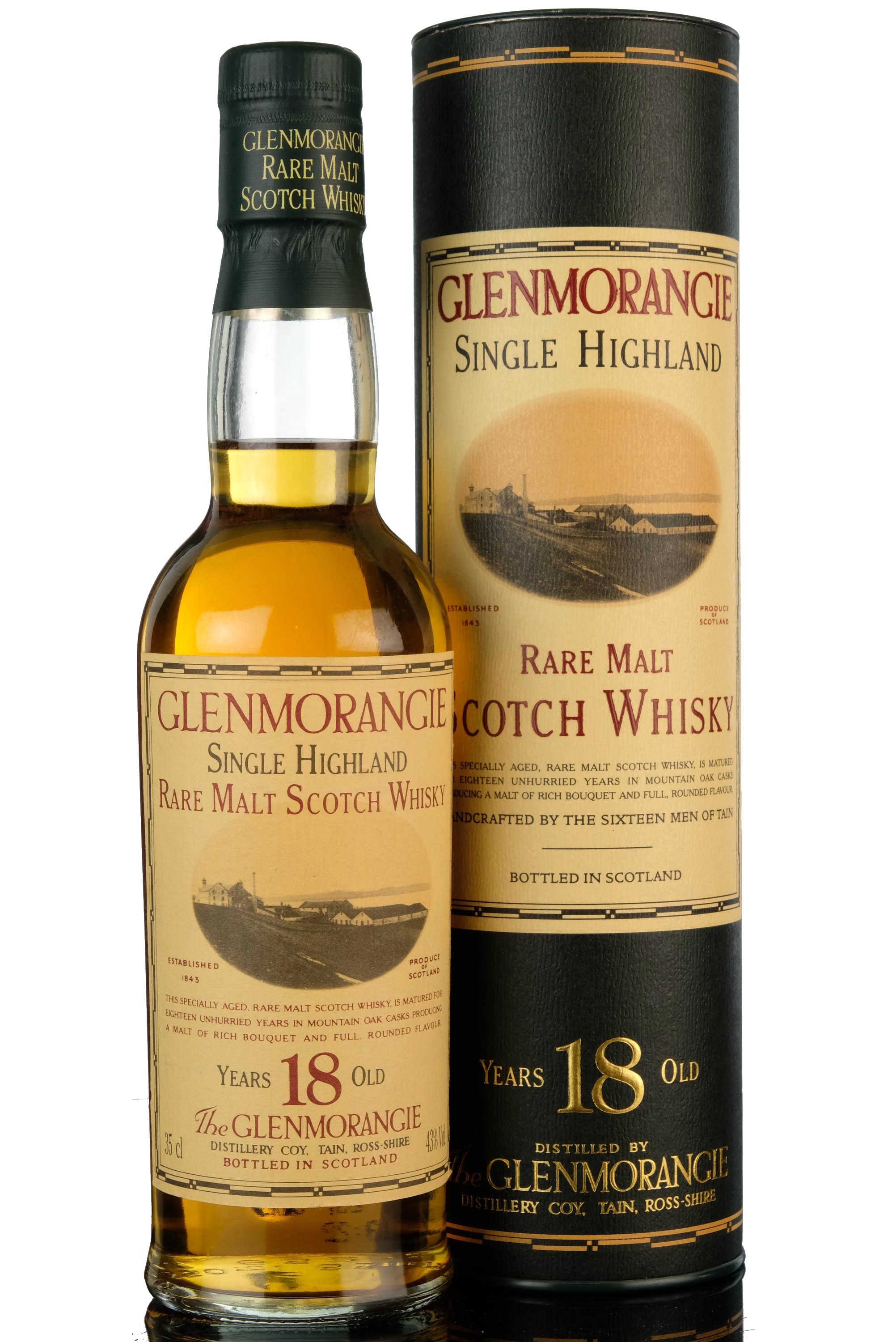 Glenmorangie 18 Year Old  Half Bottle