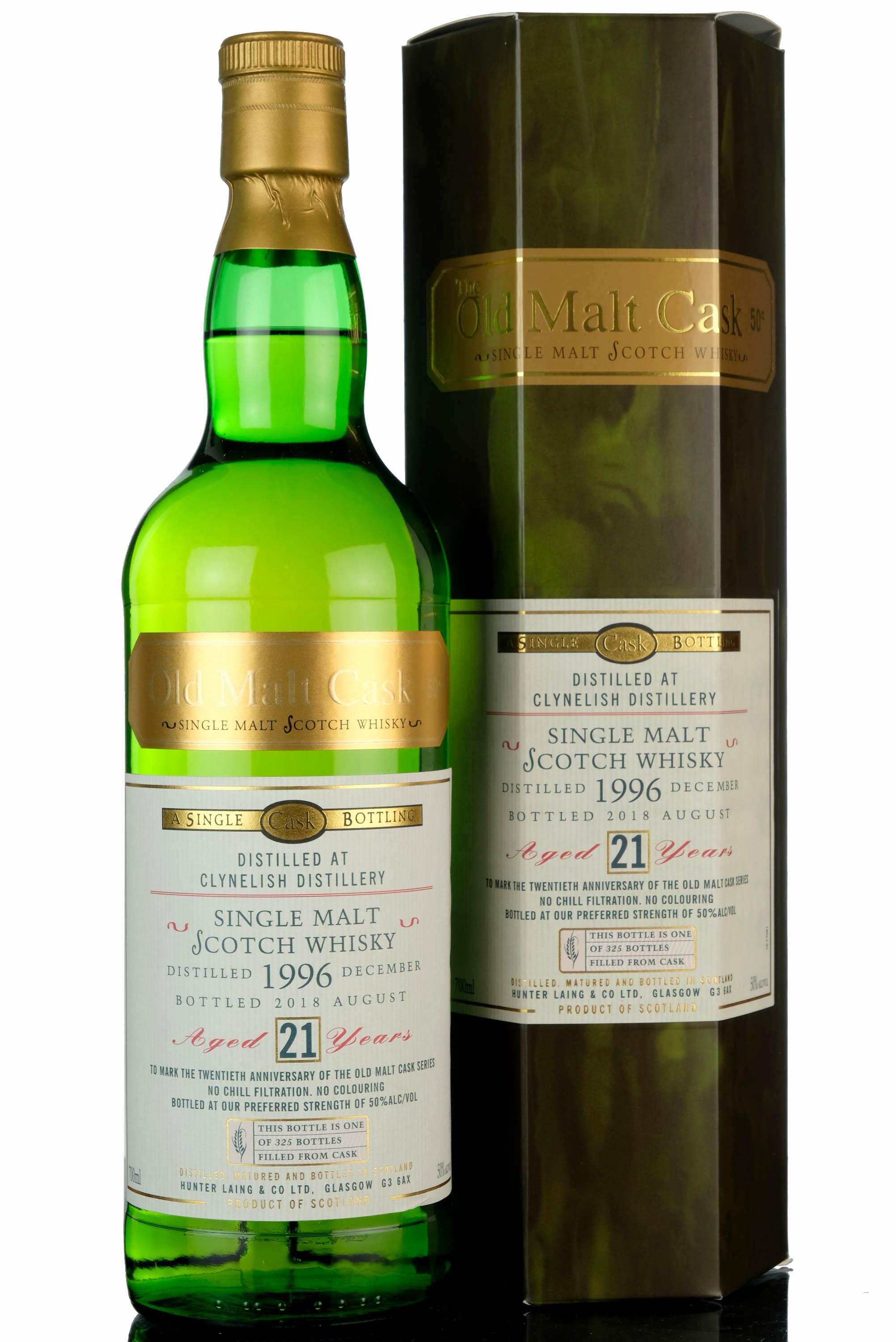 Clynelish 1996 - 2018 21 Hunter Laing Old Malt Cask Single Cask 17081
