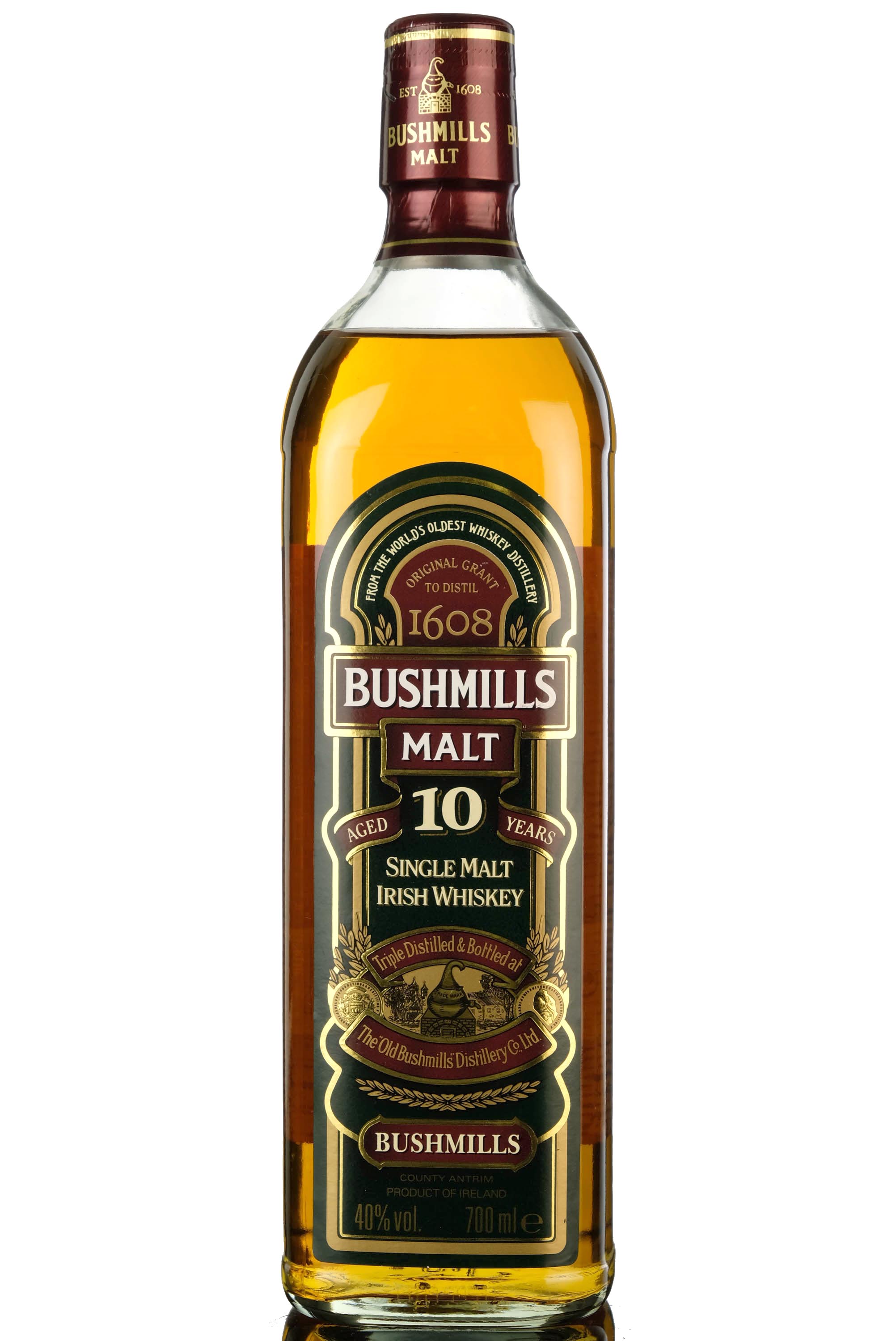 Bushmills 10 Year Old - Irish Whiskey