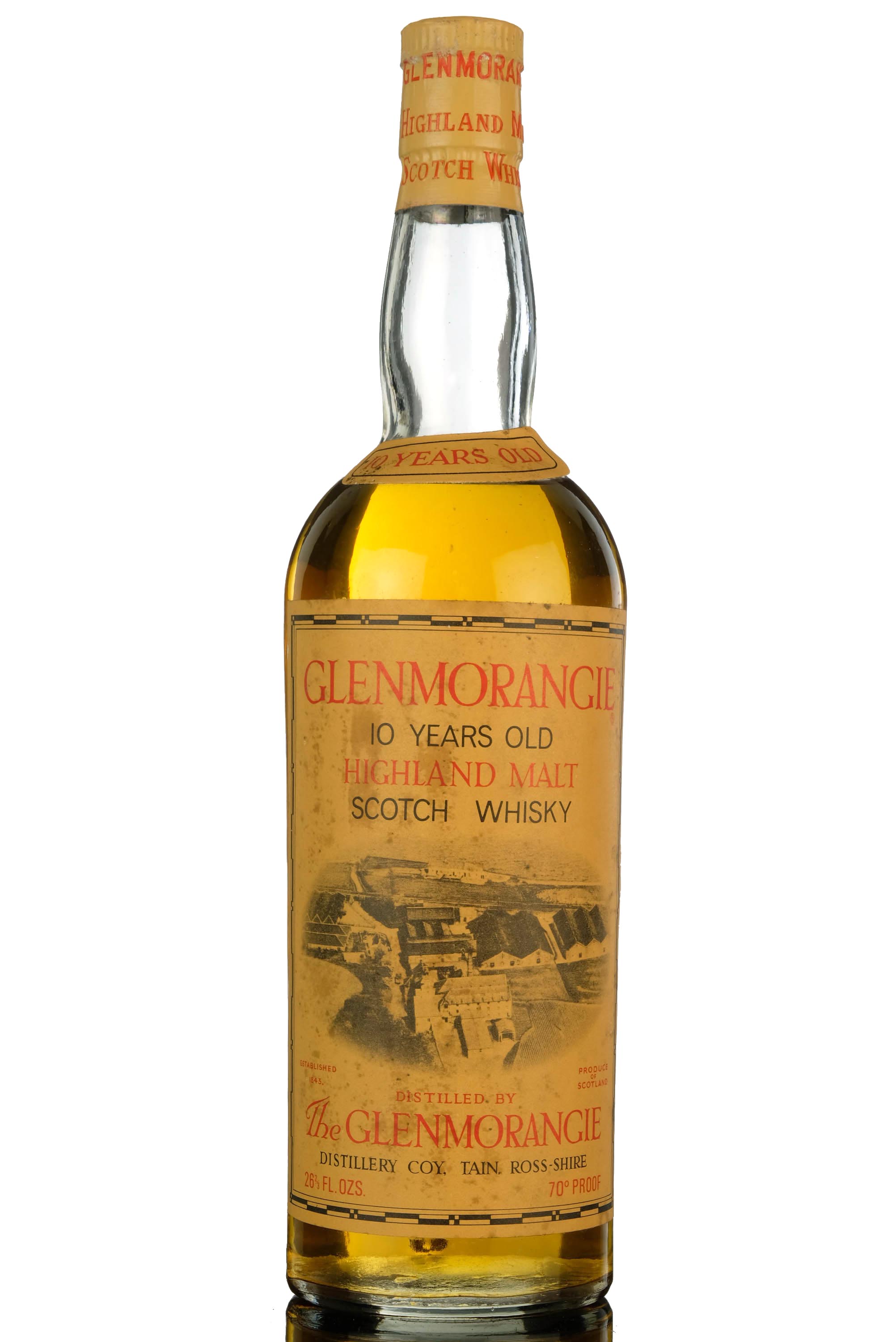 GLENMORANGIE 10 YEAR OLD - LATE 1960S