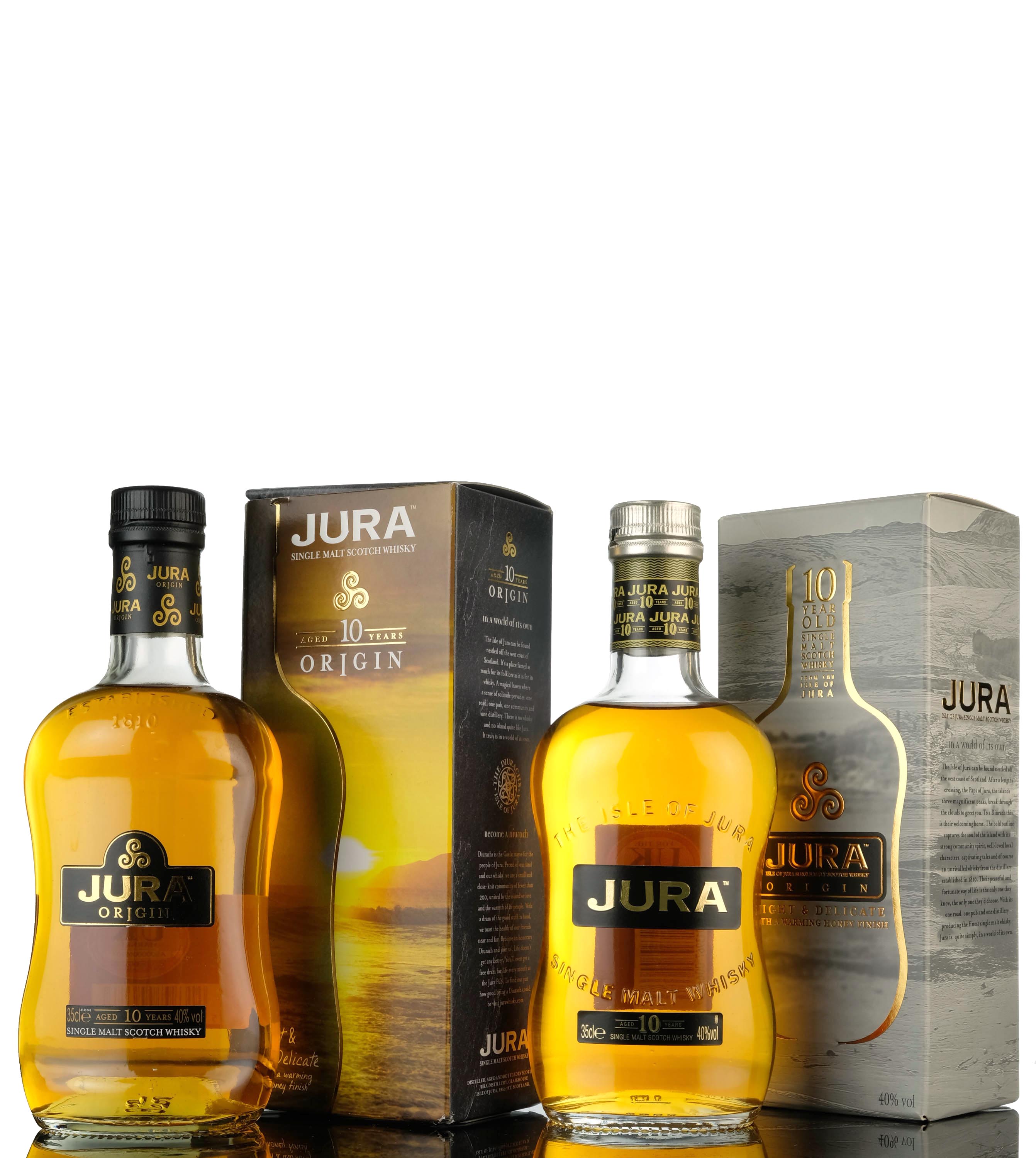 Isle Of Jura Origin Half Bottles