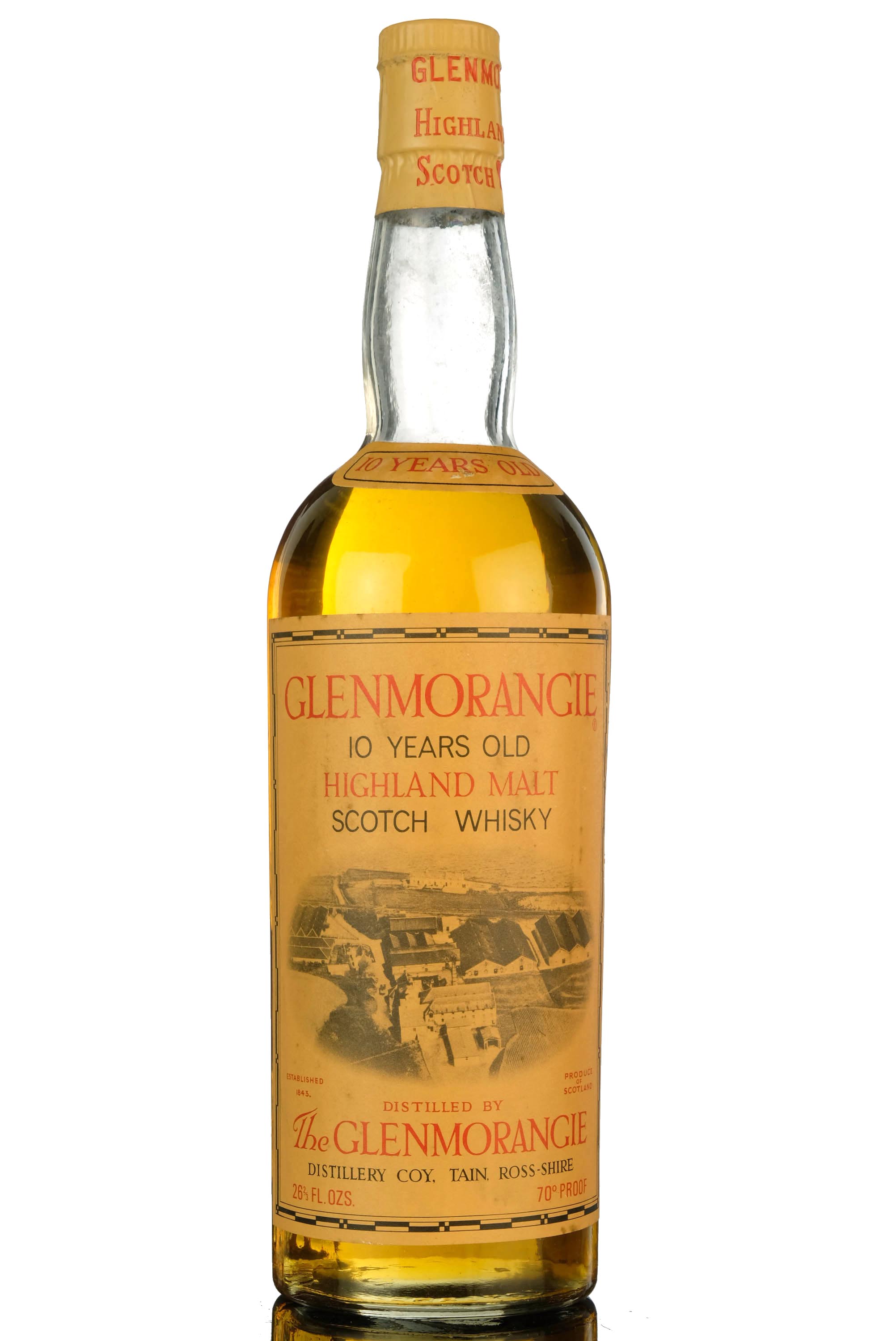 GLENMORANGIE 10 YEAR OLD - LATE 1960S