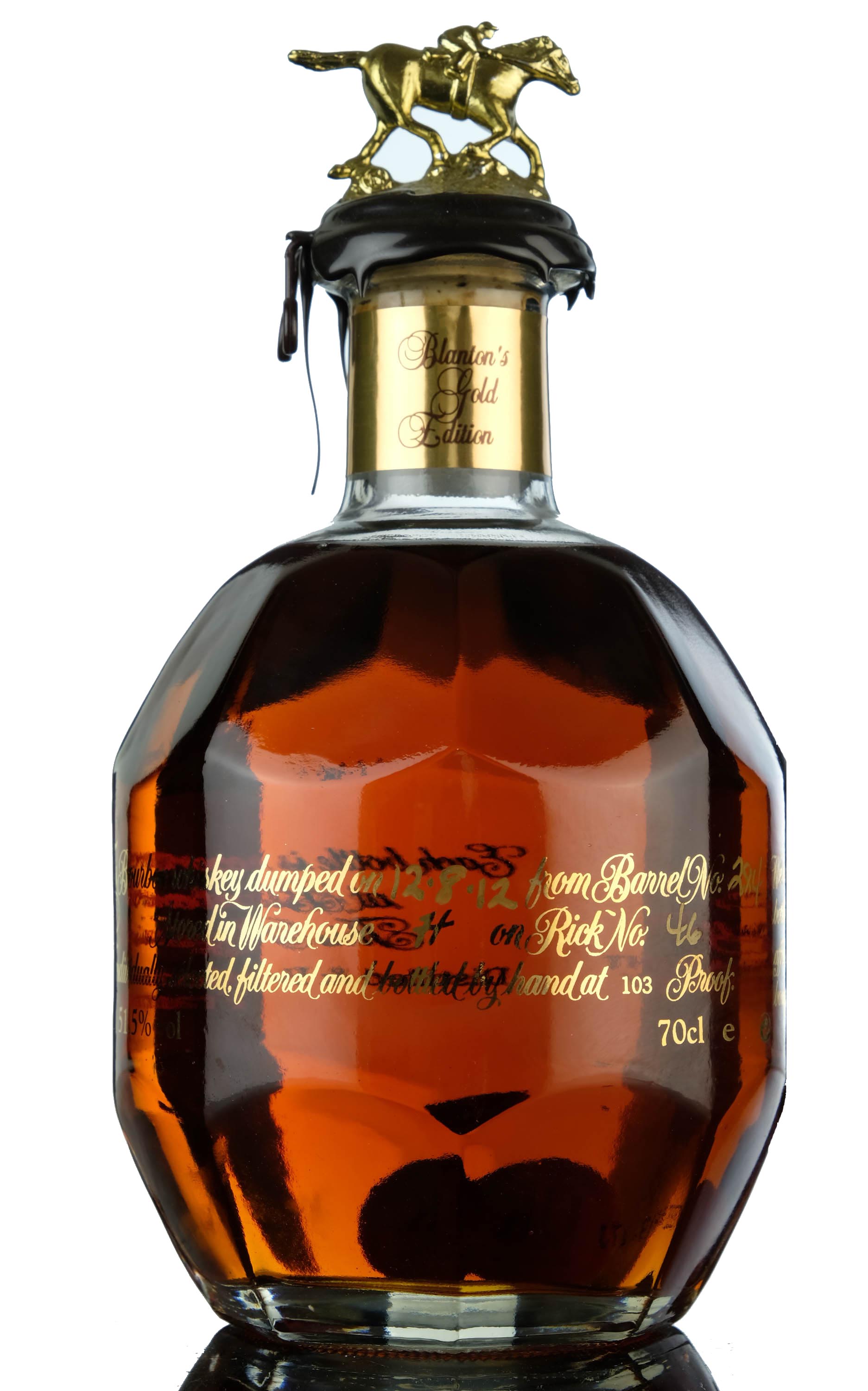 Blantons Gold Edition Barrel 284 Kentucky Straight Bourbon Whiskey