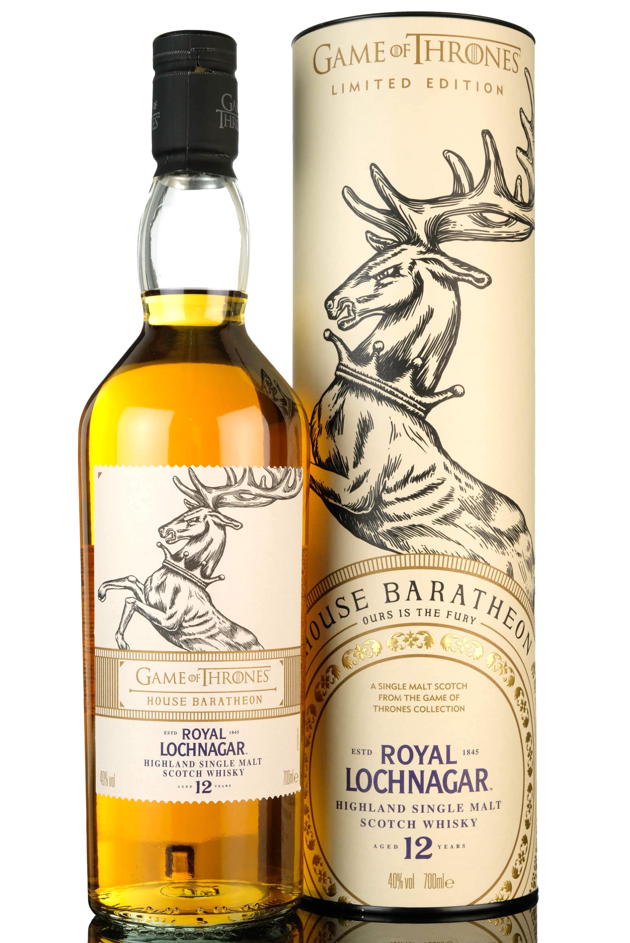 Royal Lochnagar 12 Year Old - House Baratheon Game of Thrones