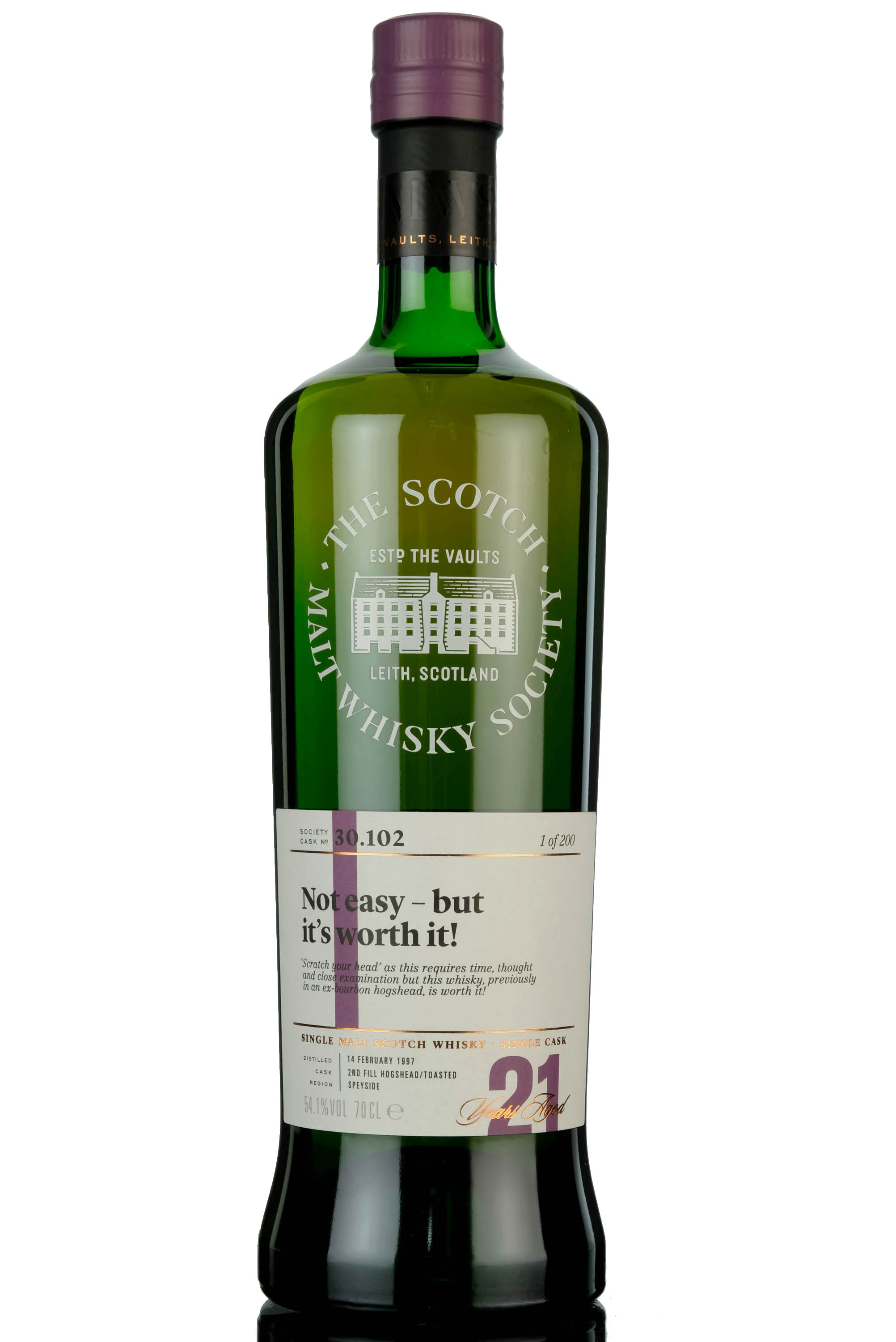 Glenrothes 1997 21 Smws 30102 Not Easy But Its Worth It