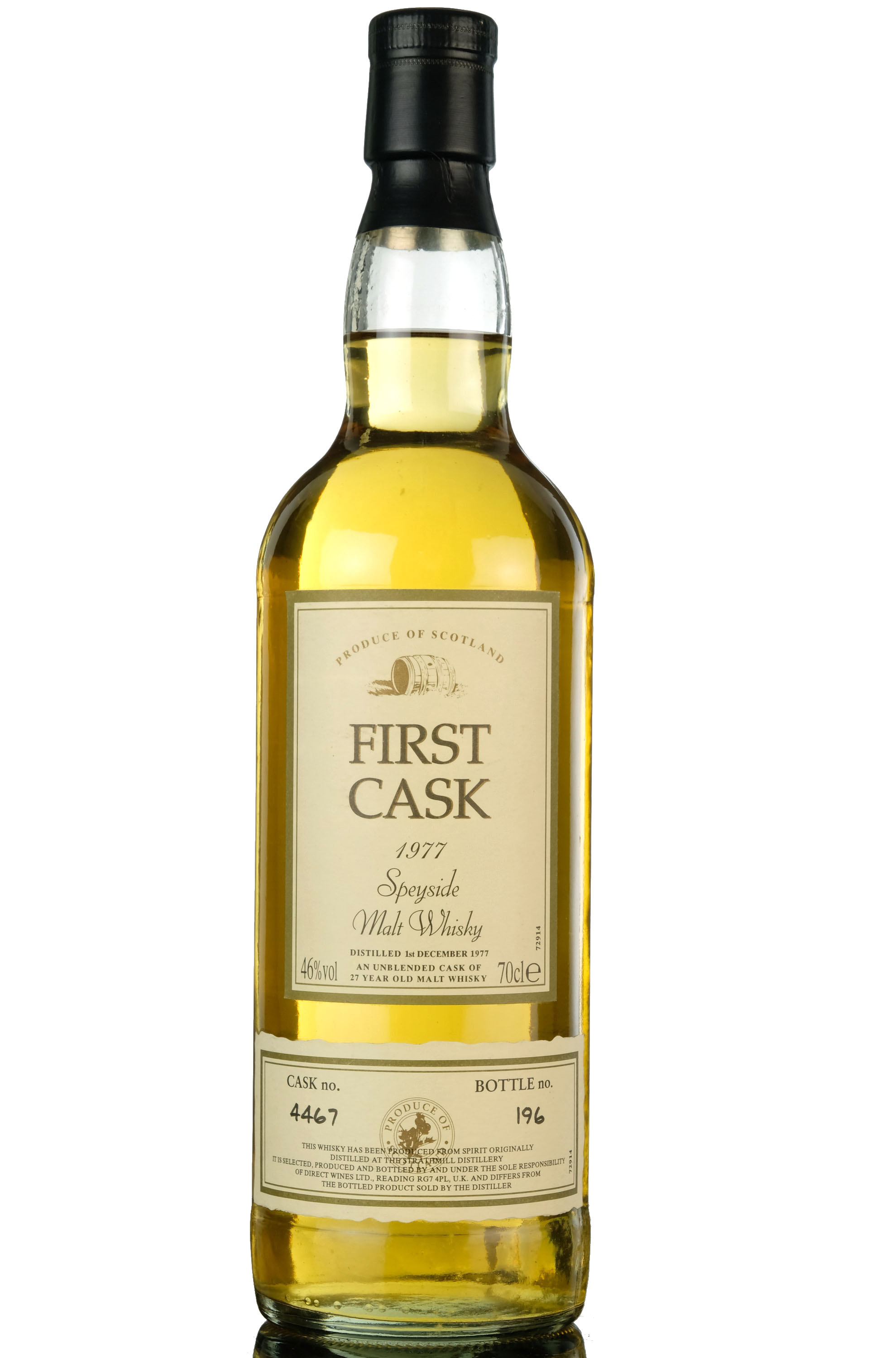 Strathmill 1977 27 First Cask 4467