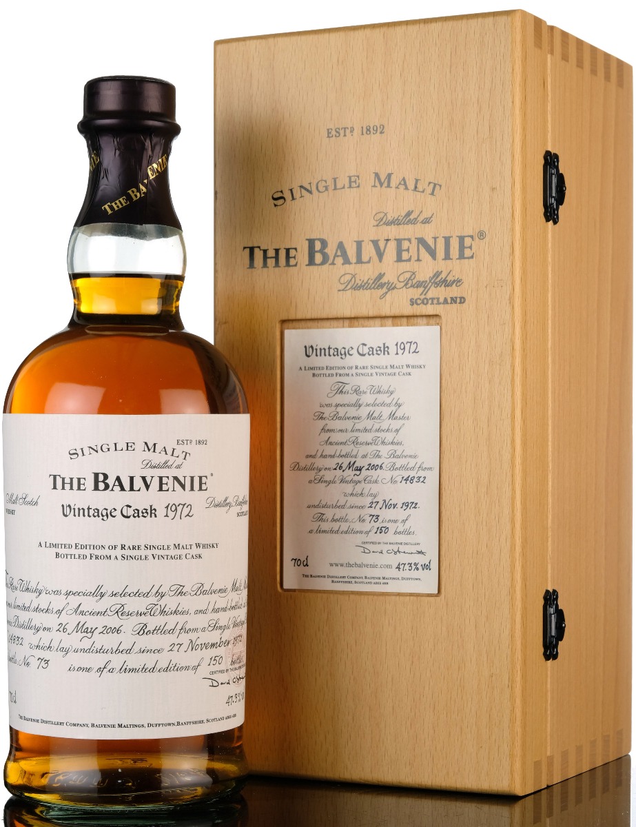 Balvenie 1972-2006 - 30 Year Old - Single Cask 14832