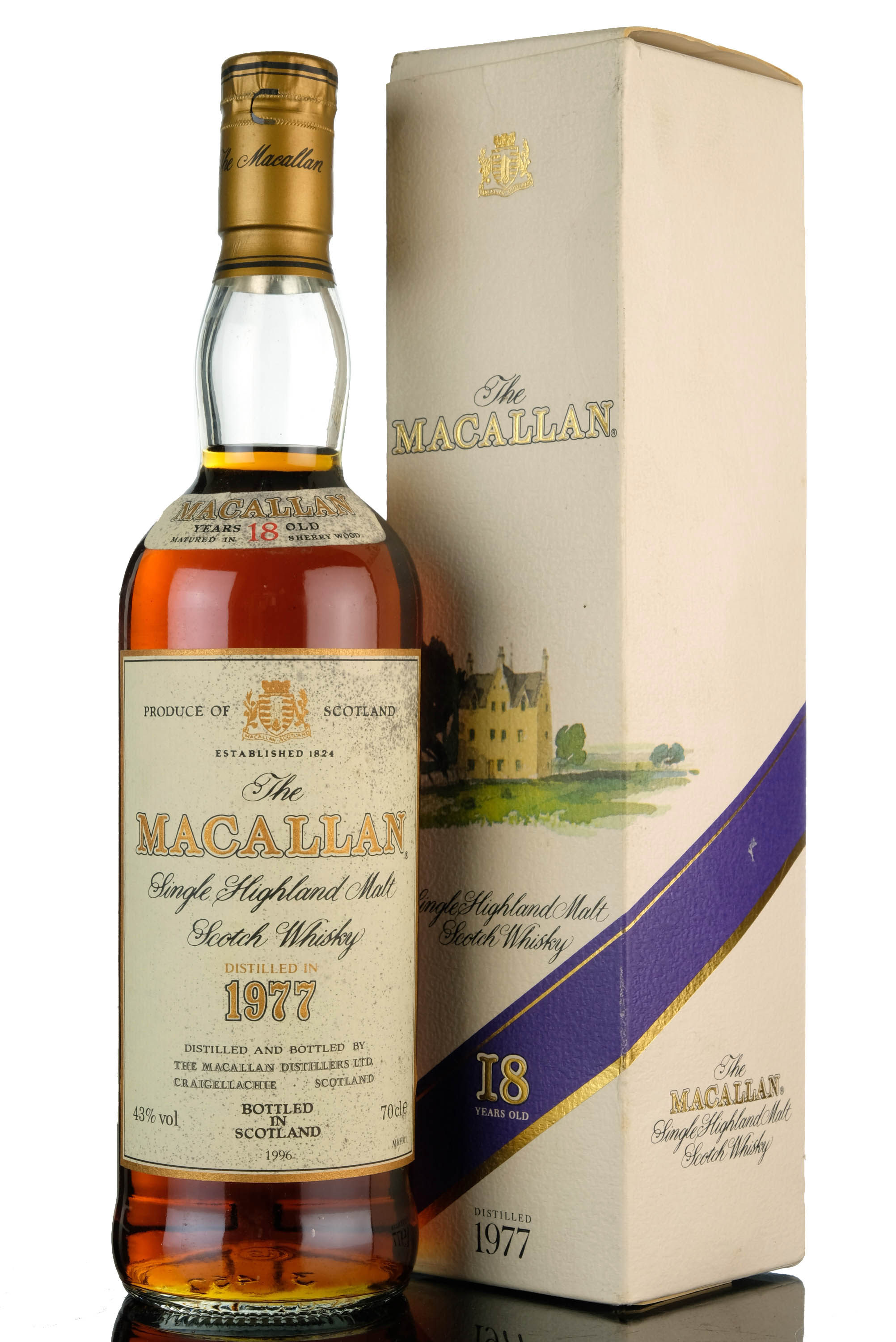 Macallan 1977-1996 - 18 Year Old