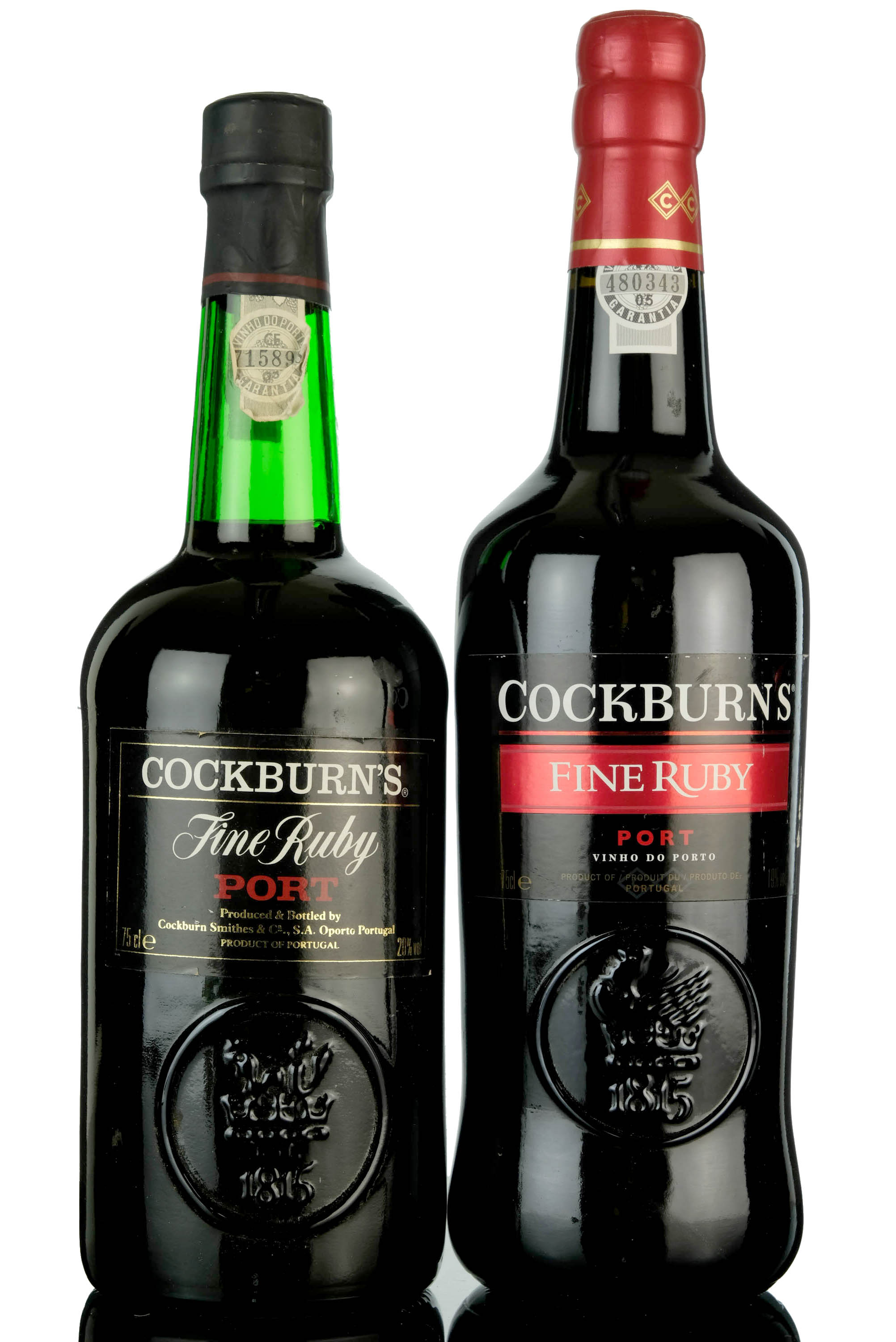 2 x Cockburns Fine Ruby Port