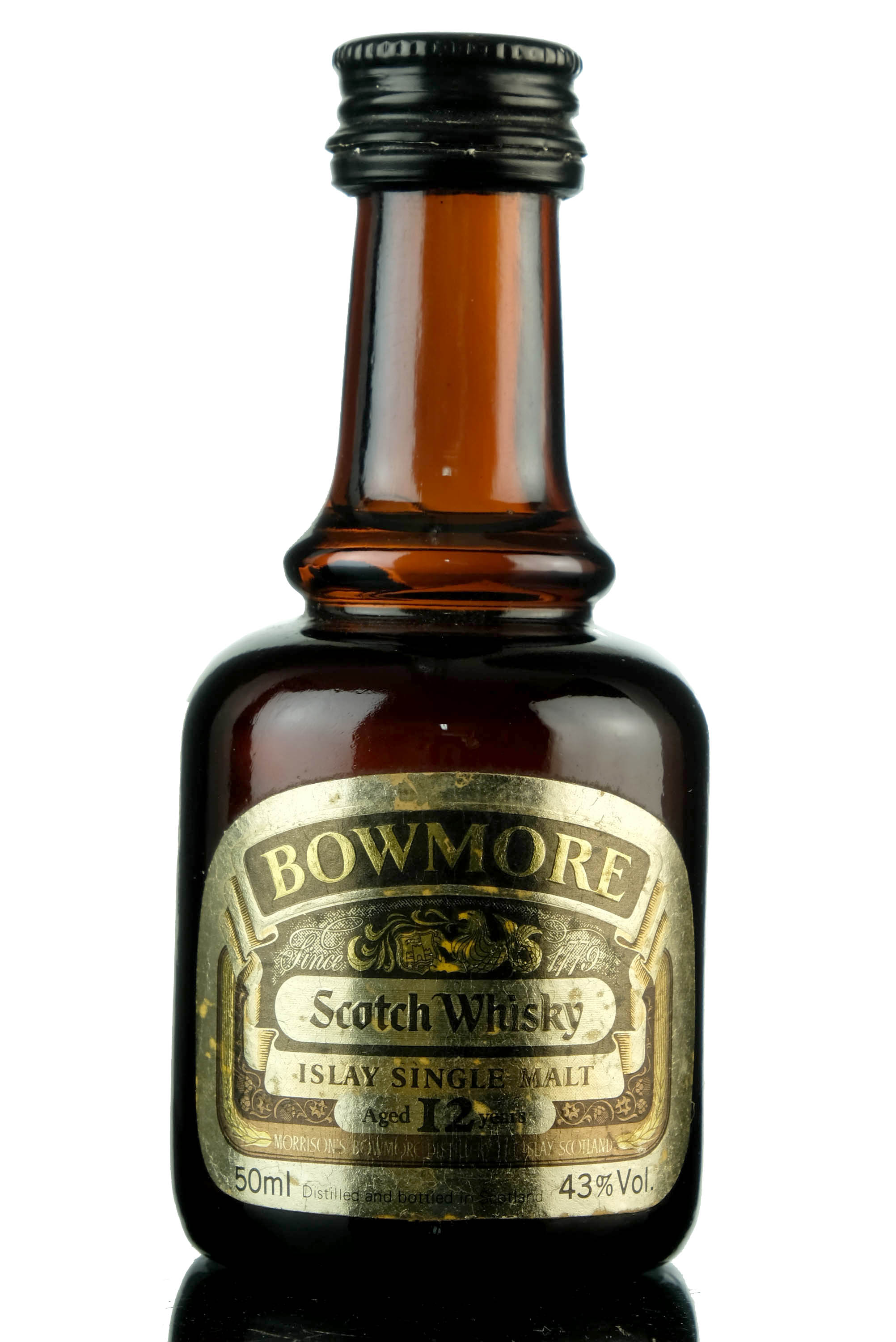 Bowmore 12 Year Old - Dumpy Miniature