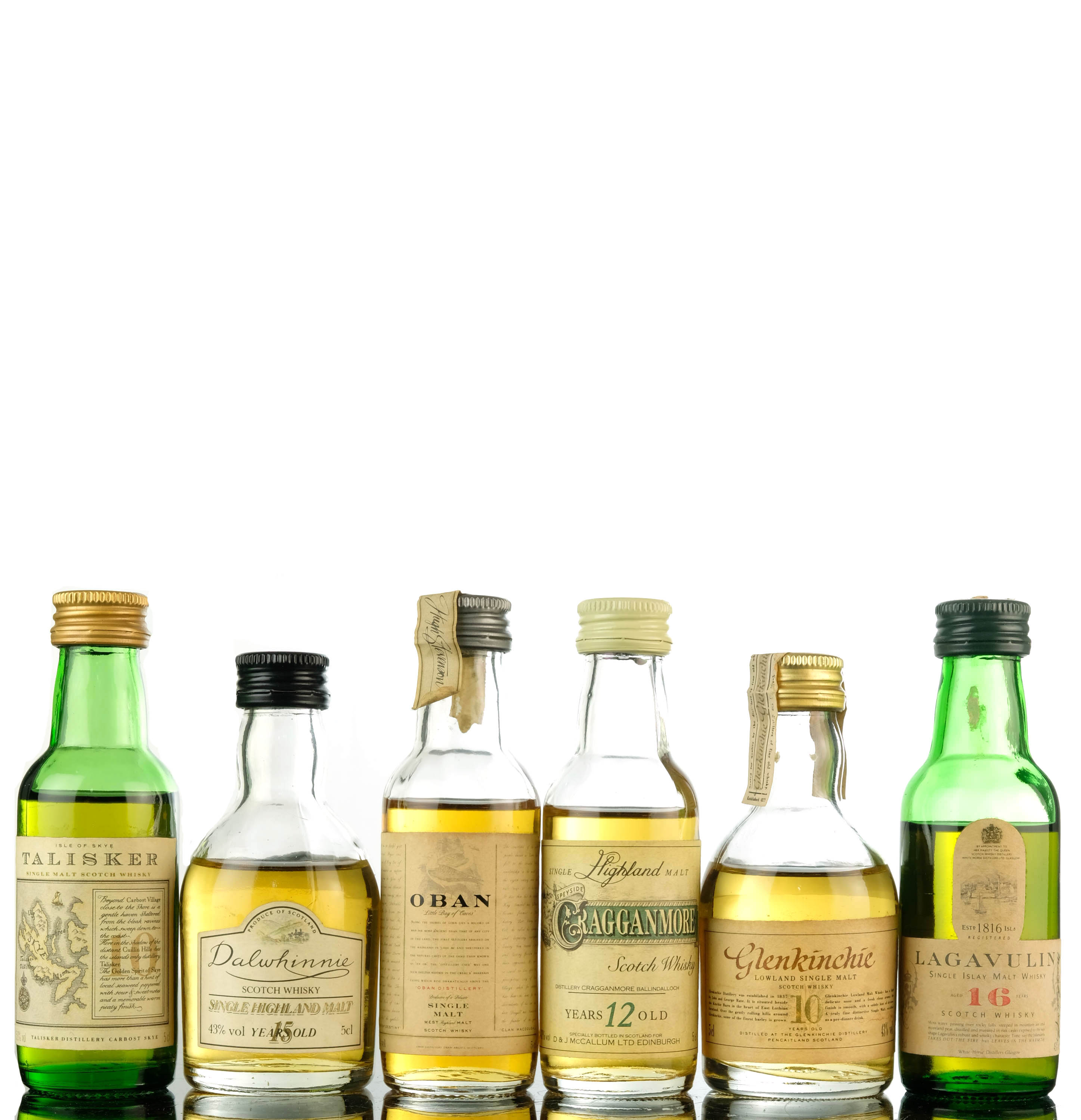 6 x Malt Miniatures