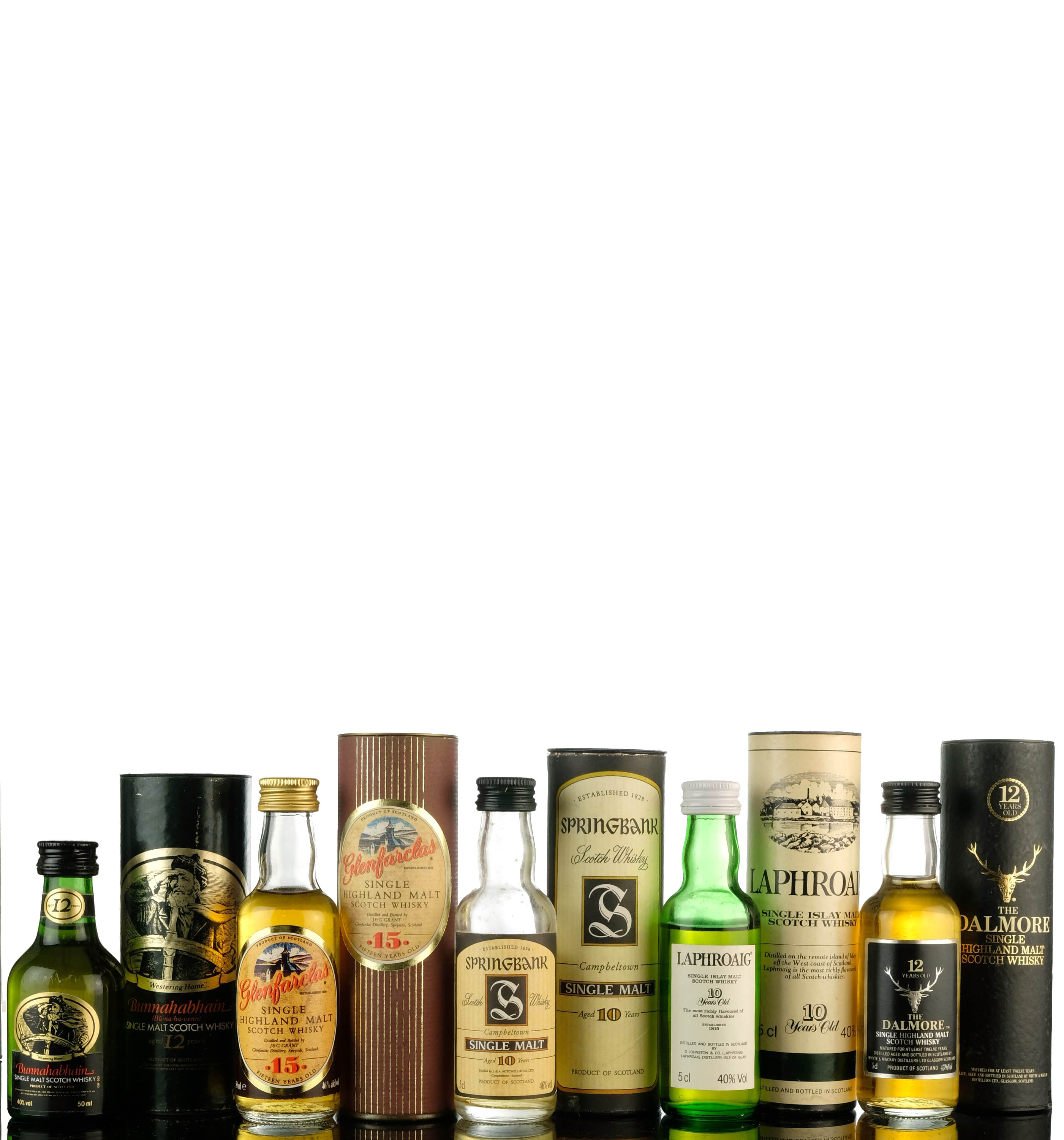 5 x Malt Miniatures