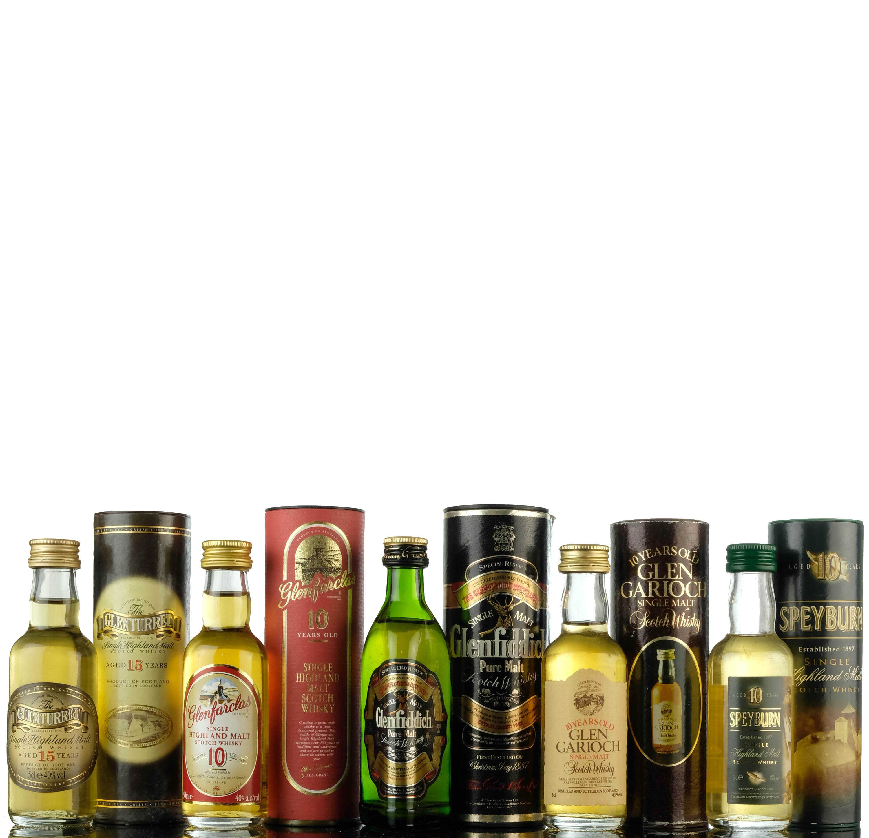 5 x Malt Miniatures