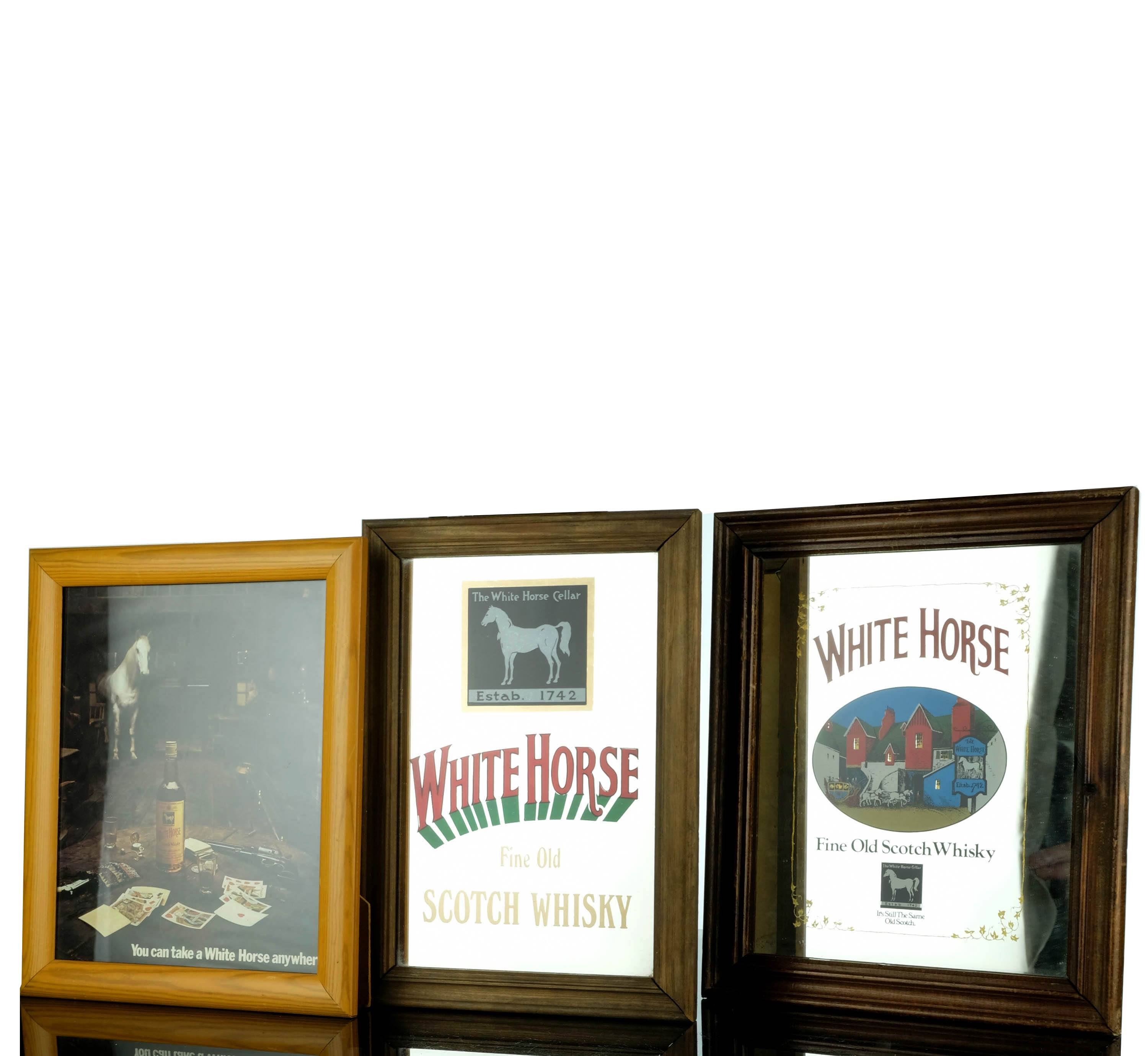 3 x White Horse Memorabilia