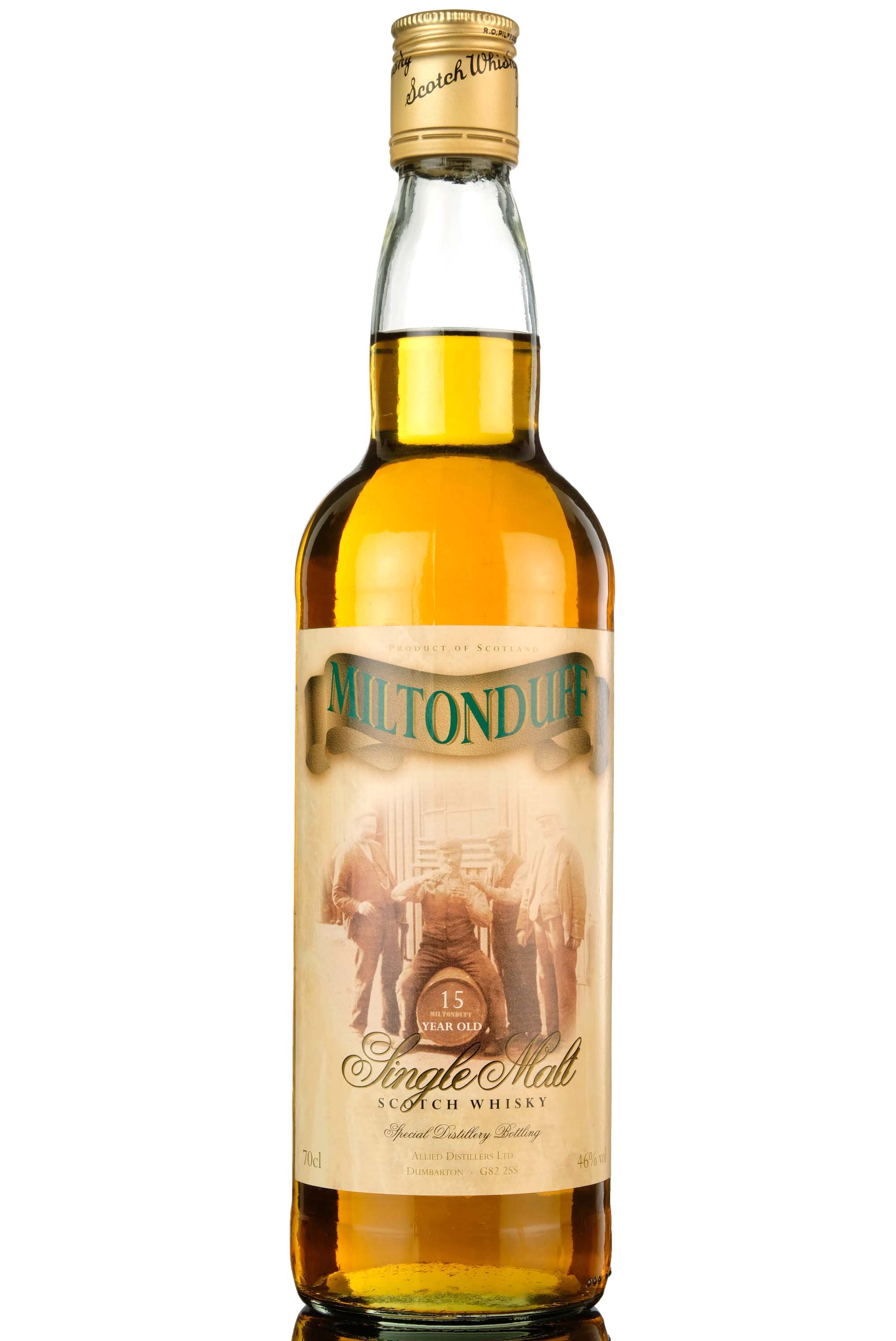 Miltonduff 15 Year Old - Allied