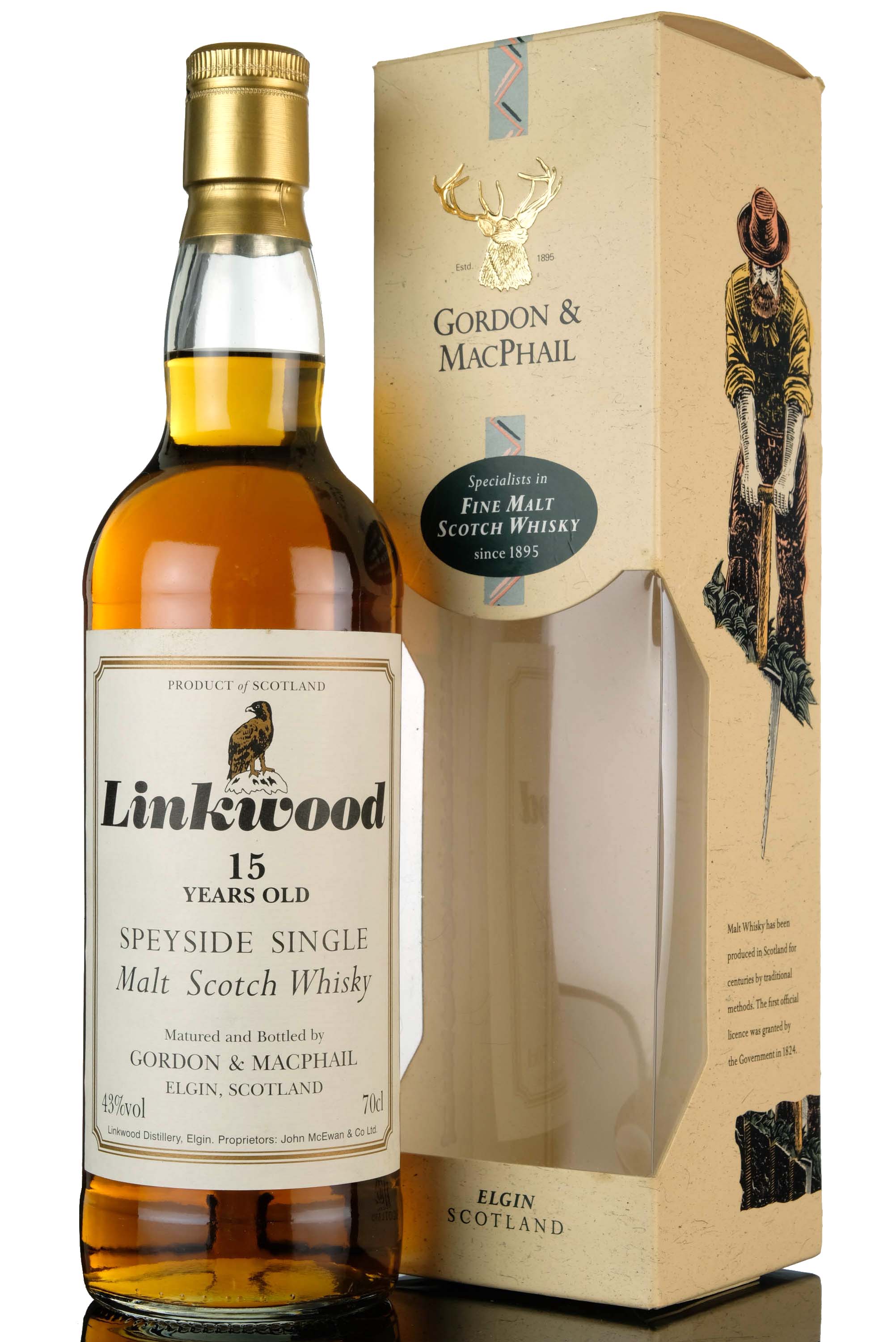 Linkwood 15 Year Old - Gordon & MacPhail