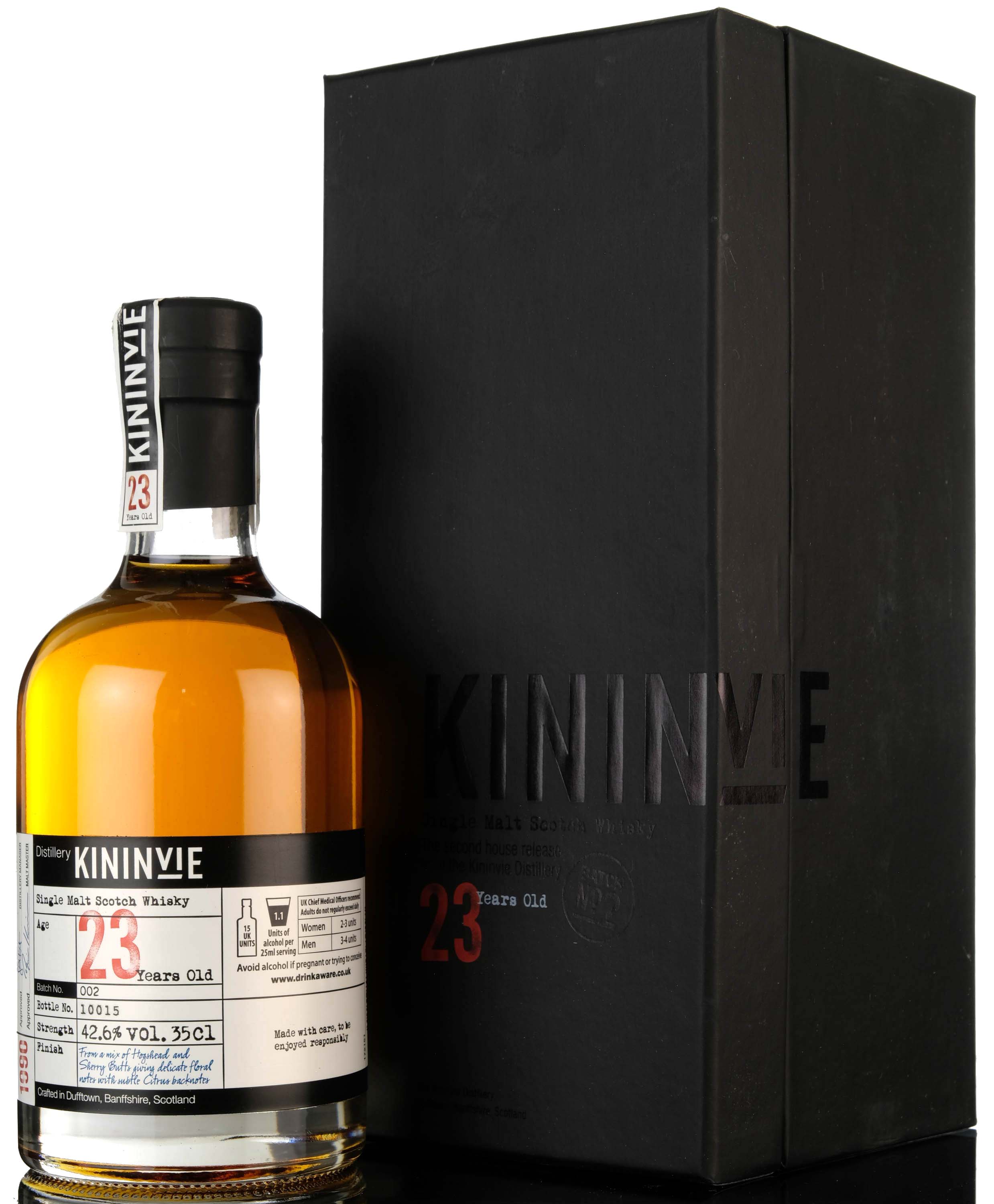 Kininvie 1990 - 23 Year Old - Batch 2 - 35cl