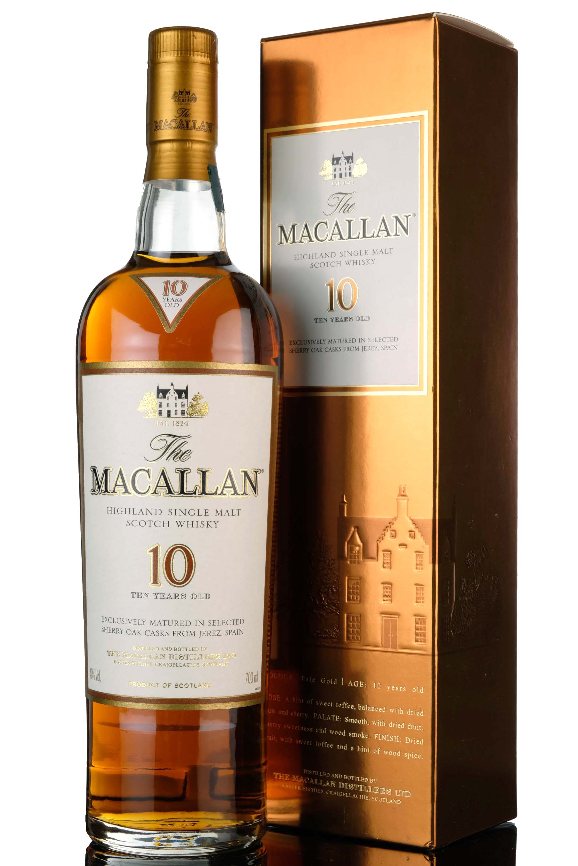 Macallan 10 Year Old - Sherry Casks - Mid 2000s